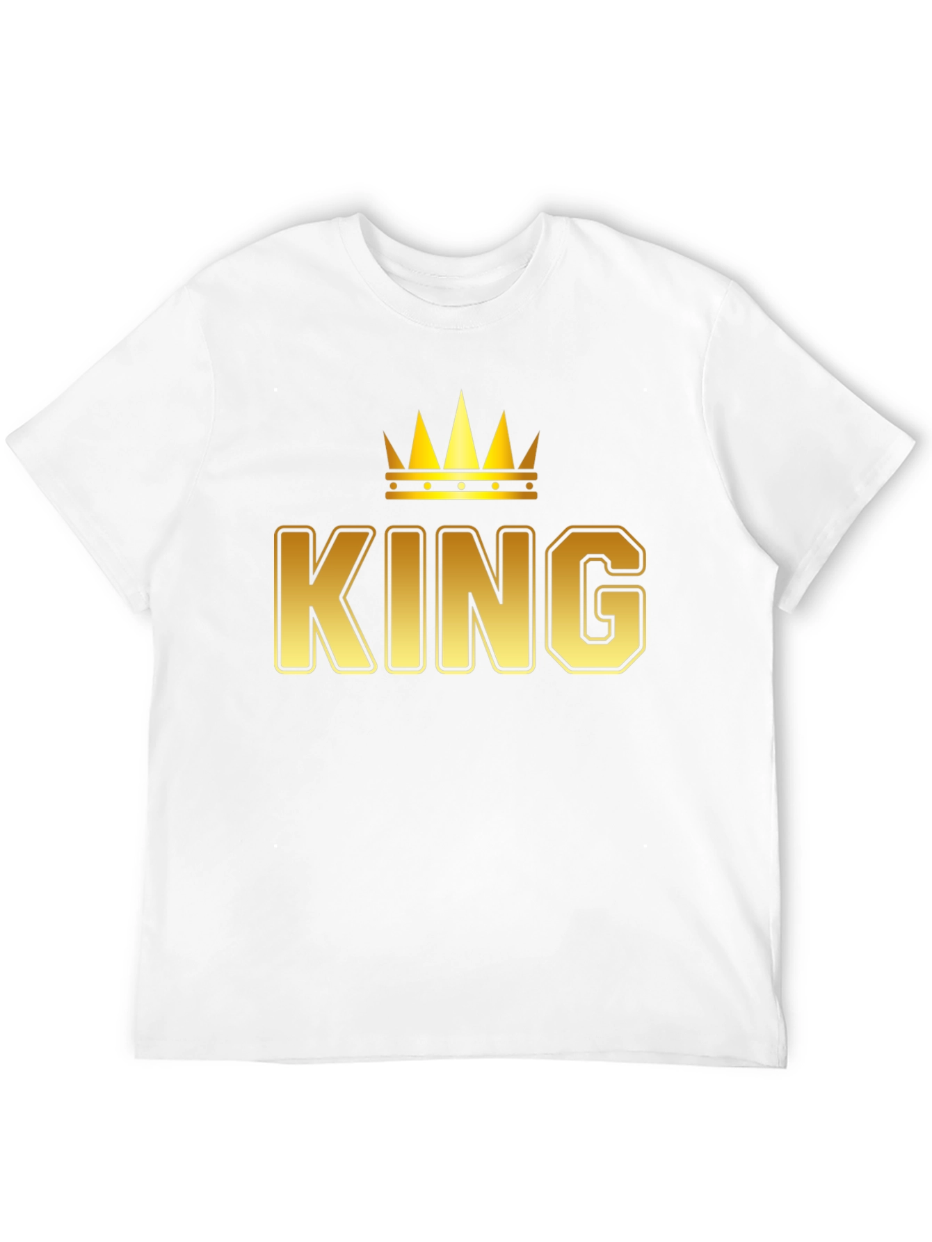 King Crown Gold Graphic T-Shirt
