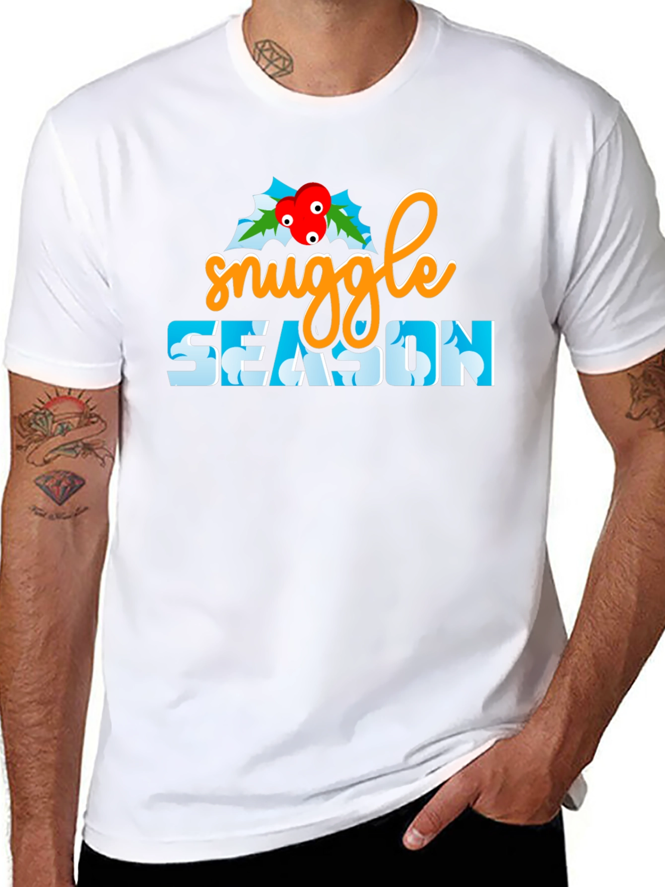 Snuggle Season Graphic Tee - Holiday Fun