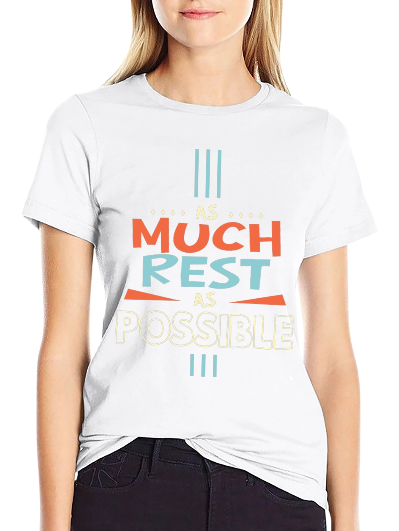 As Much Rest As Possible Graphic Tee - Unisex