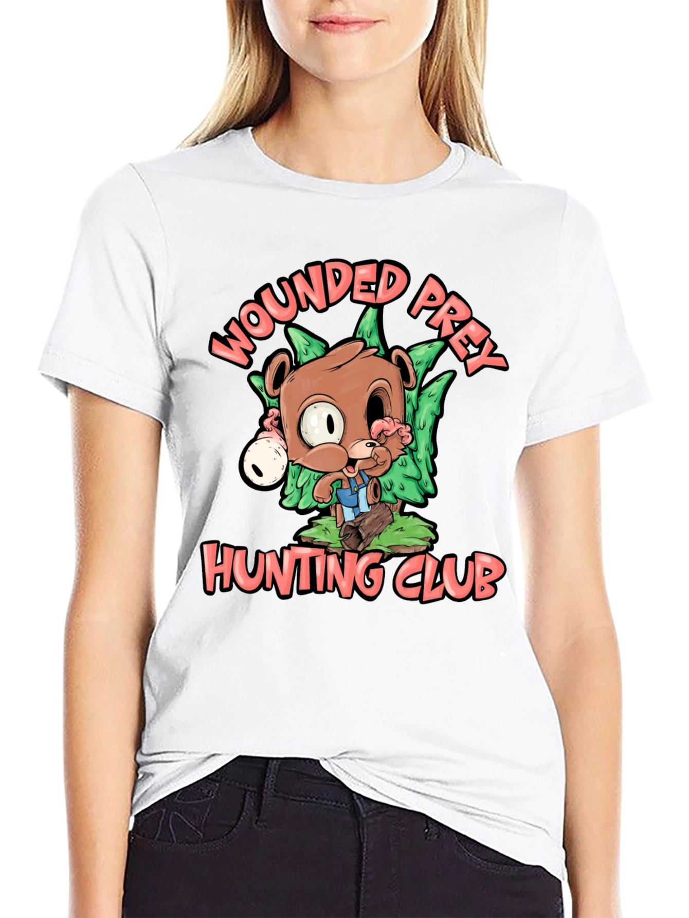 Wounded Prey Hunting Club Graphic Tee