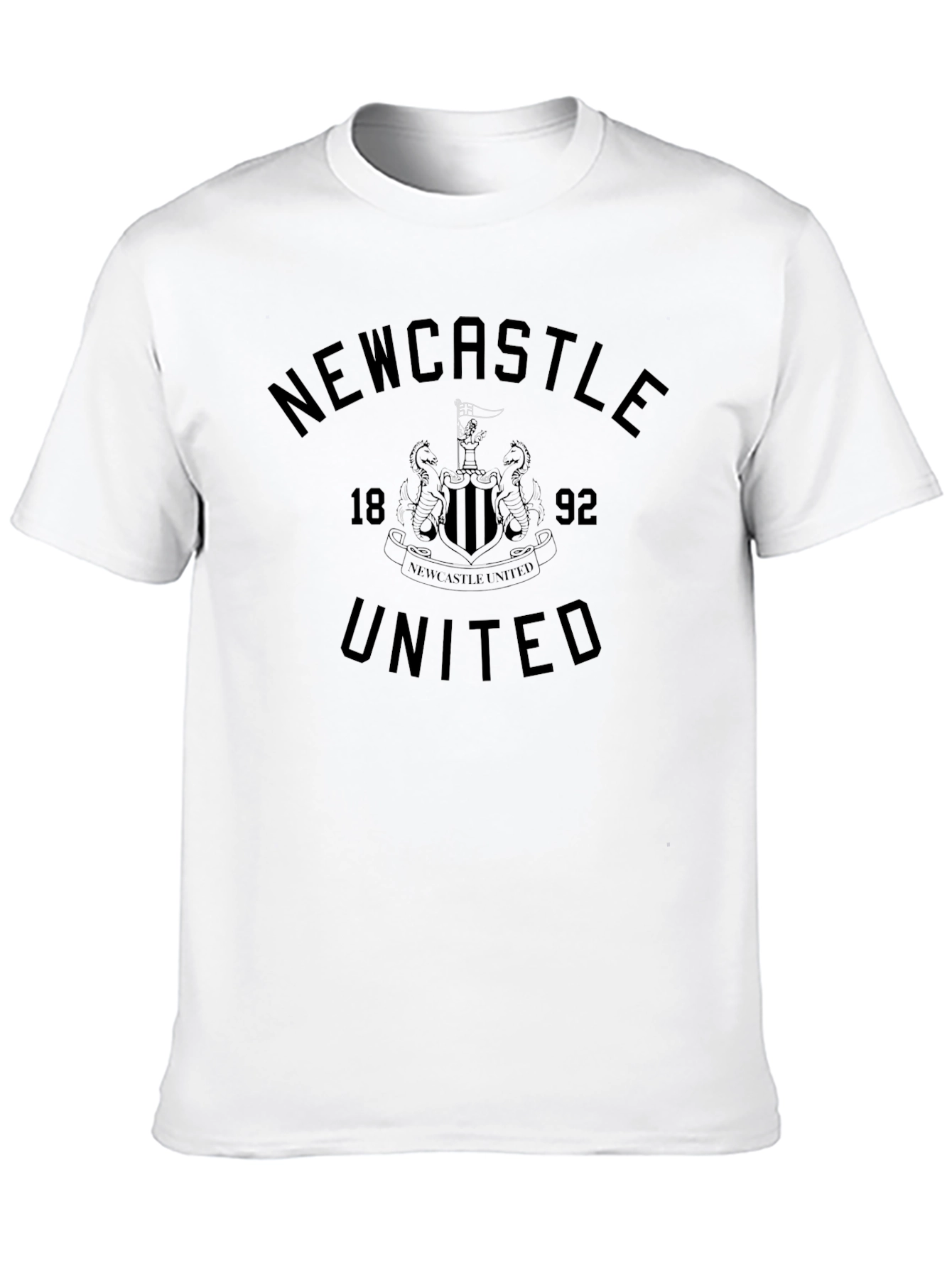Newcastle United Black Graphic T-Shirt