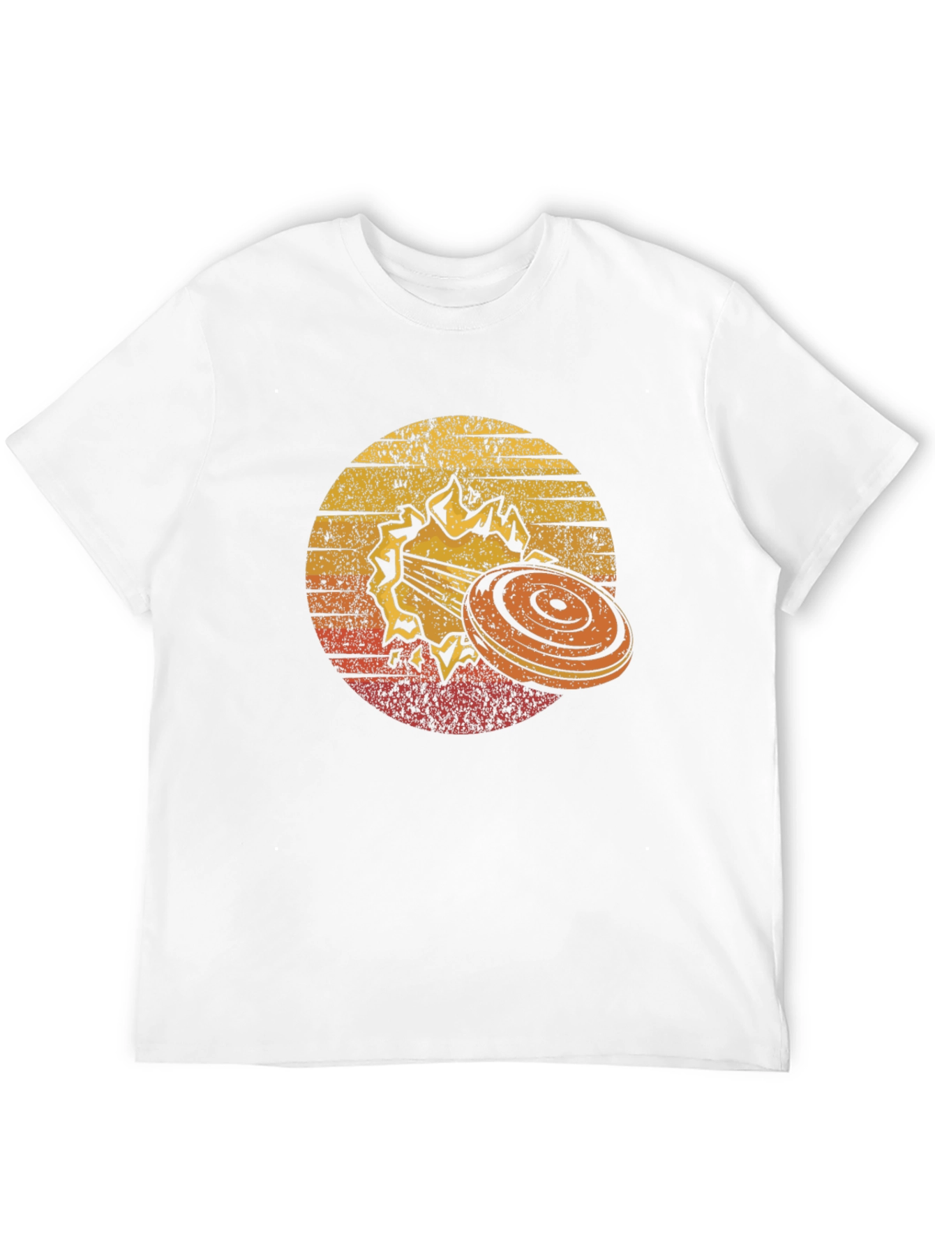 Clay Target Shooting Retro Style T-Shirt