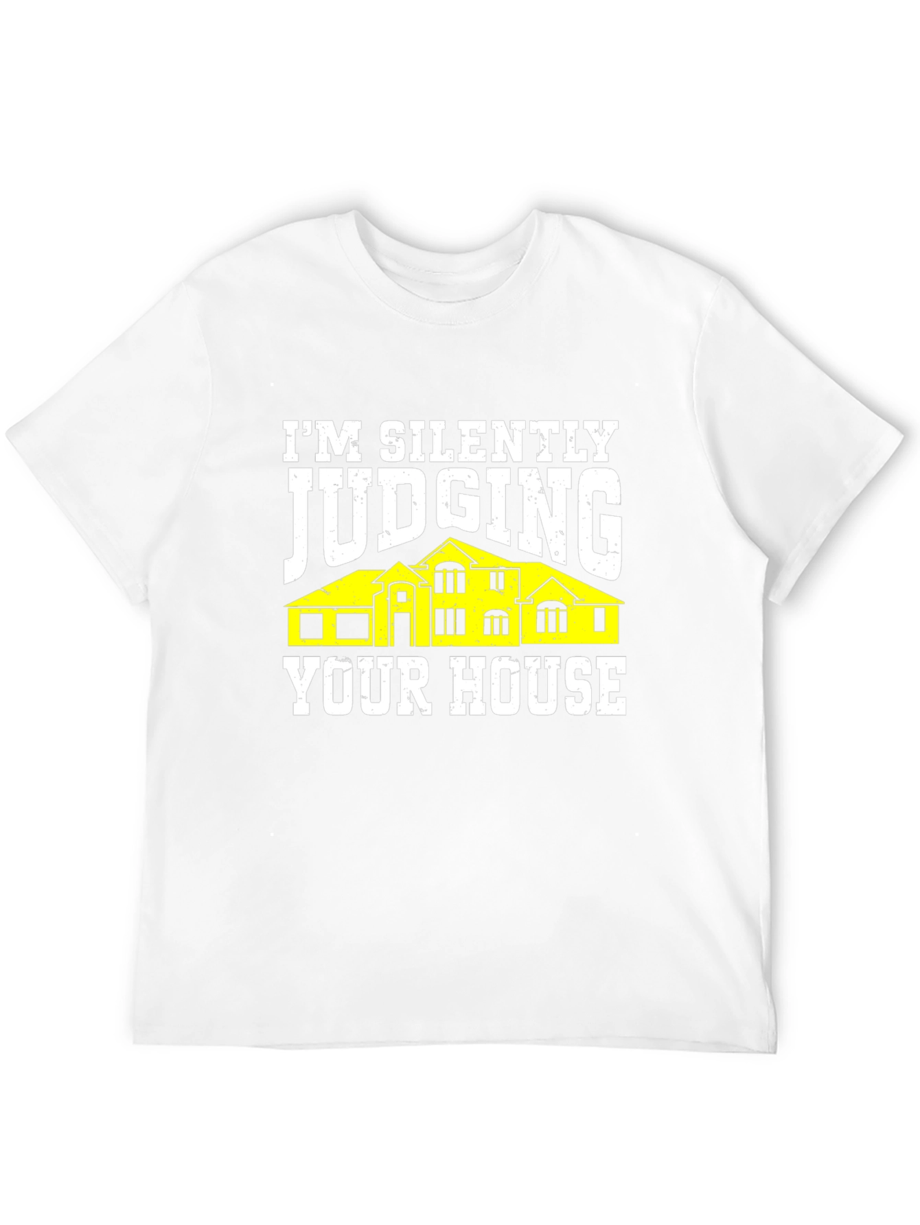 Judging Your House Graphic Tee - Black