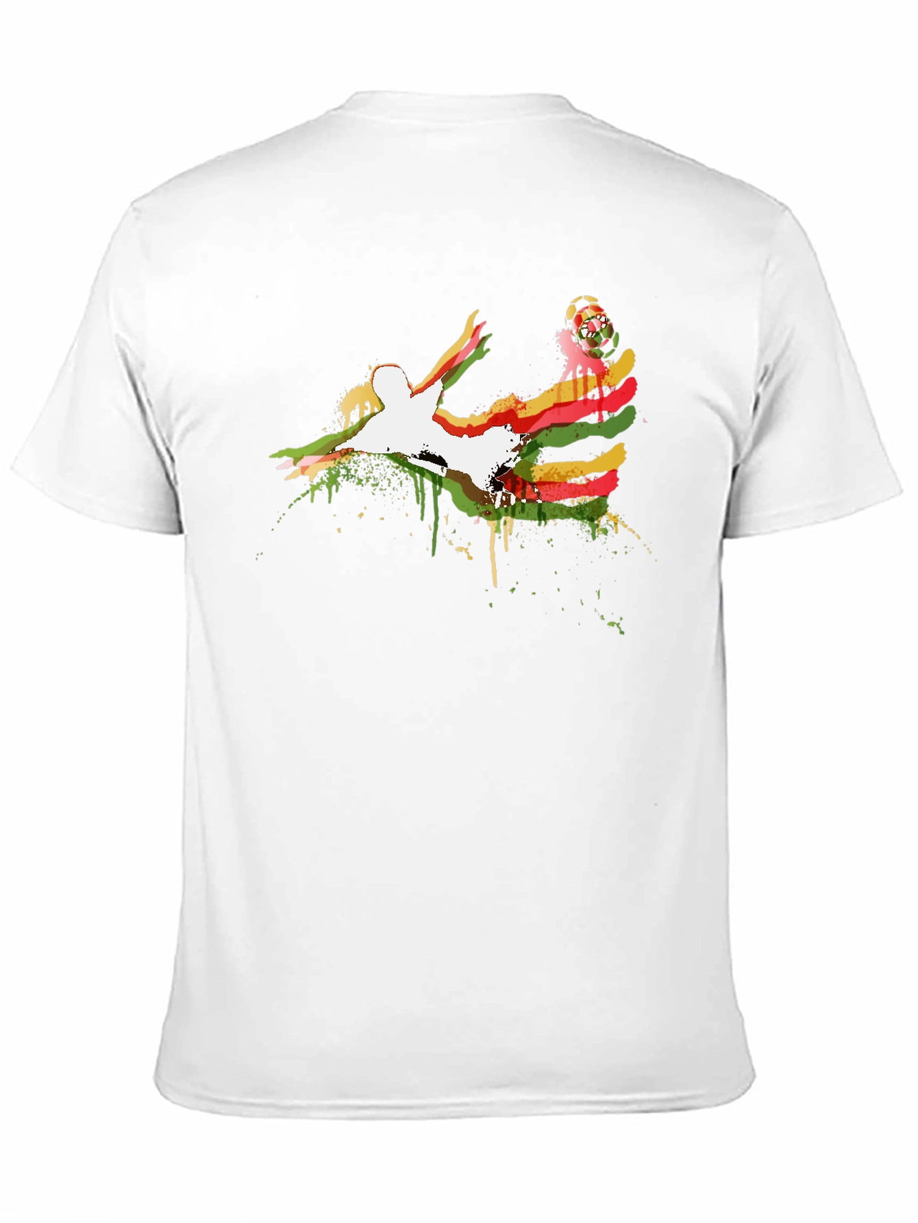 Soccer Kick Graphic T-Shirt - Unique Style