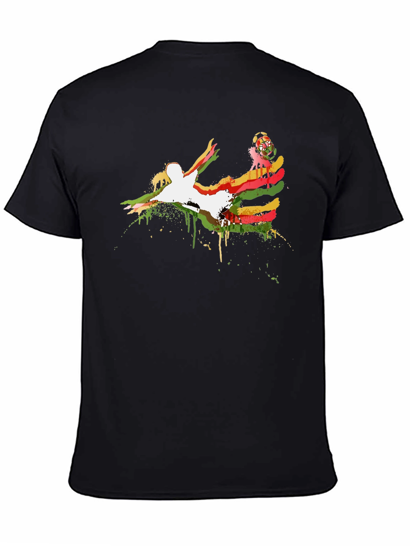 Soccer Kick Graphic T-Shirt - Unique Style