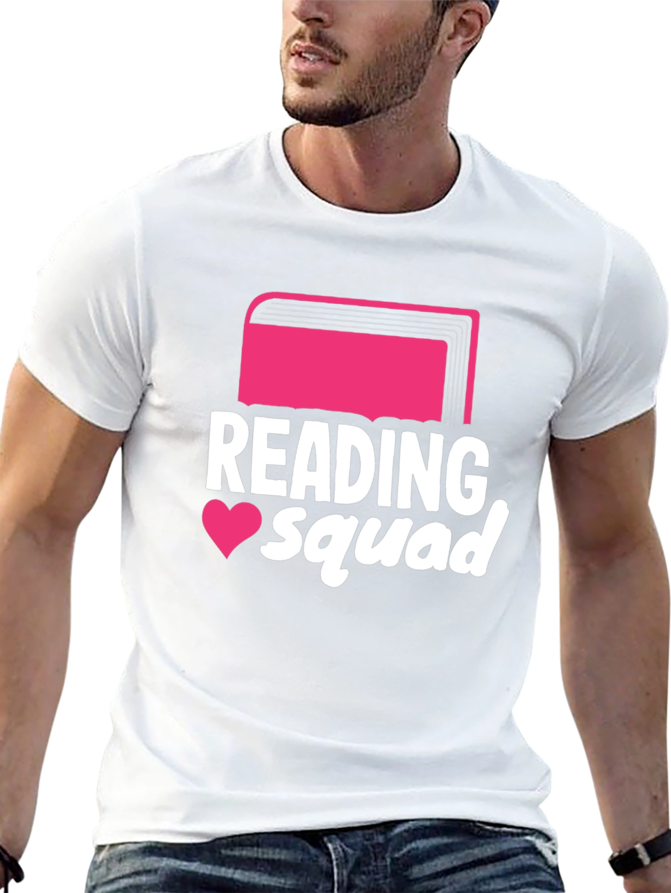 Reading Squad Graphic Tee - Book Lover Shirt