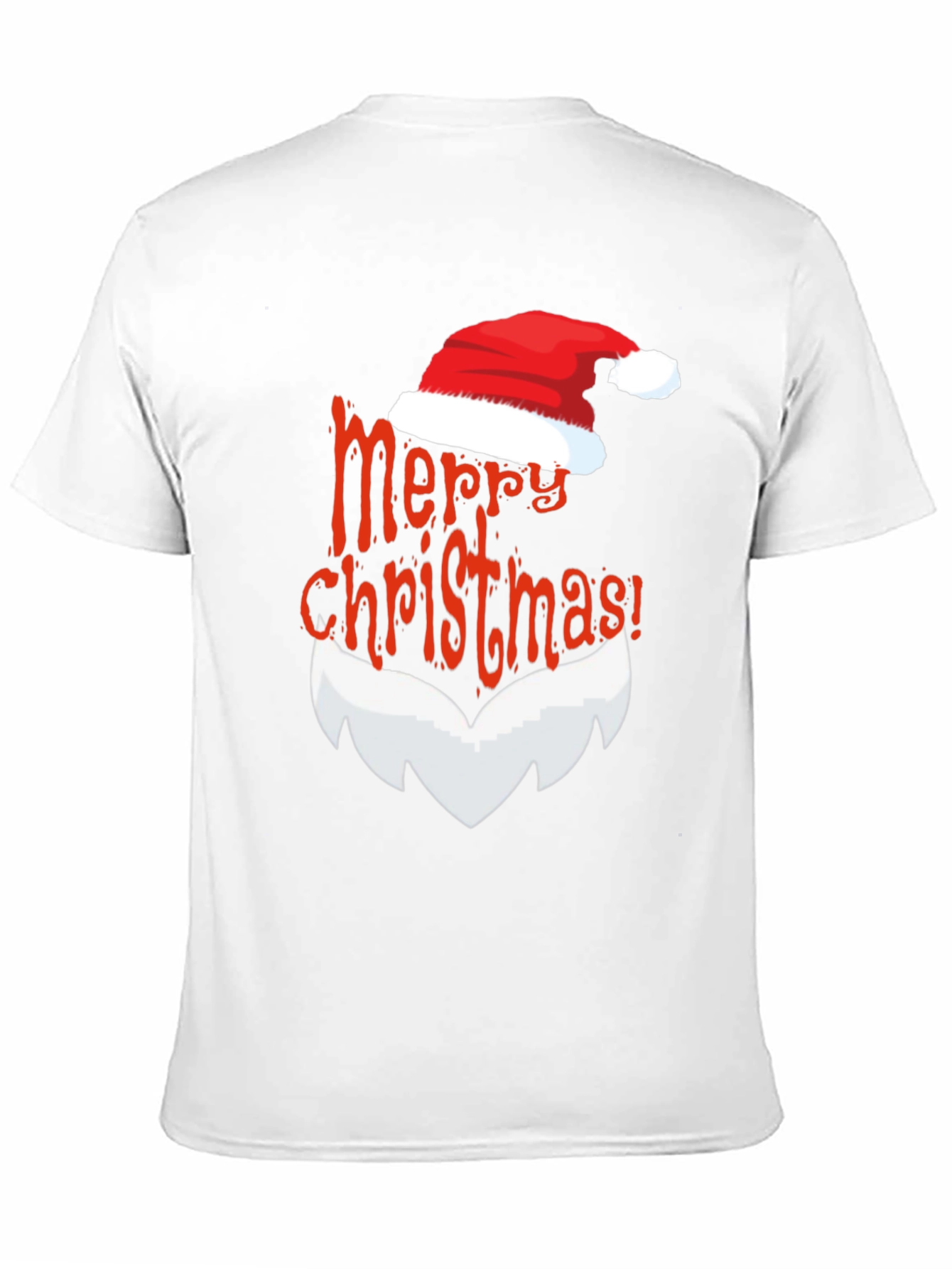 Festive Santa Claus Merry Christmas T-Shirt