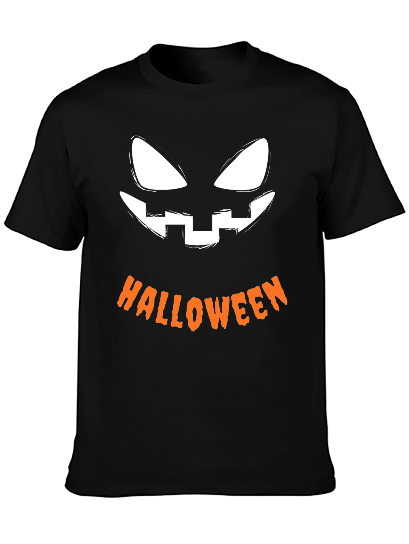 Halloween Pumpkin Face T-Shirt