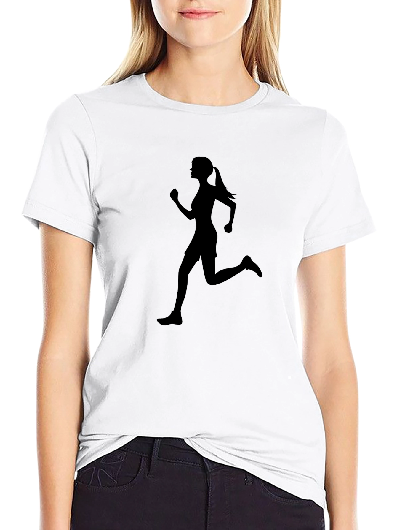 Runner Silhouette Tee - Unisex Graphic T-Shirt