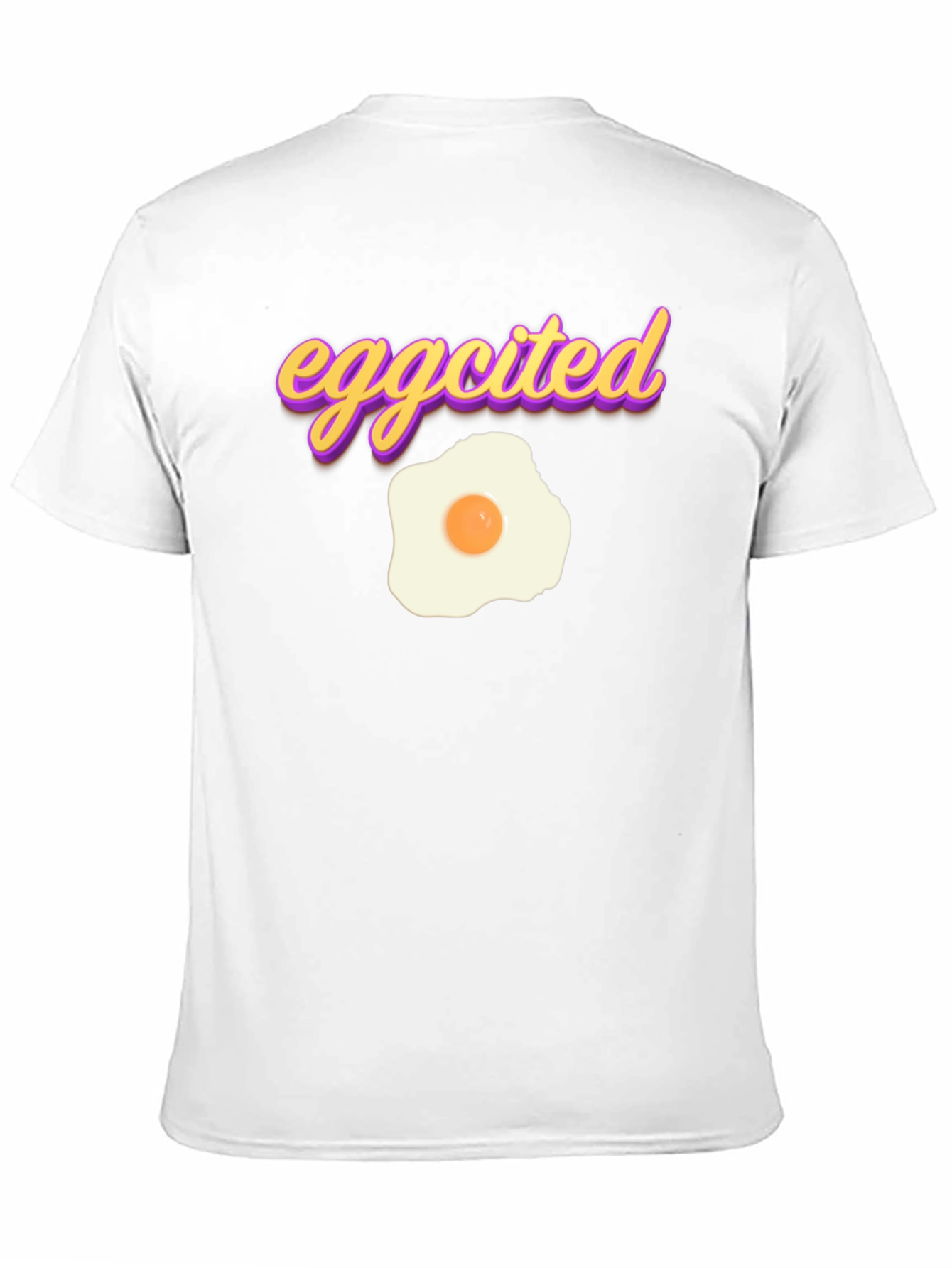 Eggcited T-Shirt - Funny Breakfast Foodie Tee
