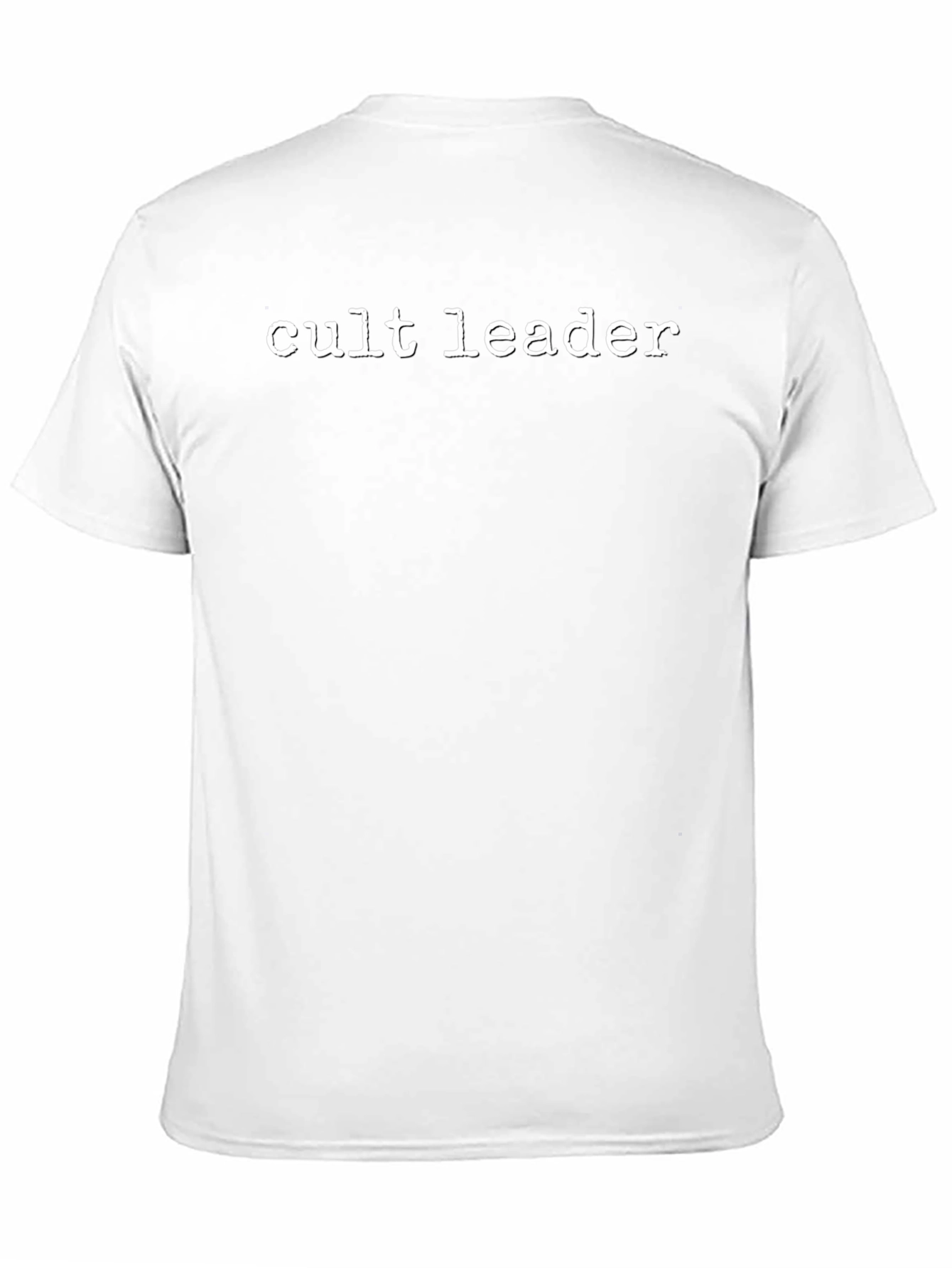 Cult Leader Graphic Tee - Soft Cotton Blend