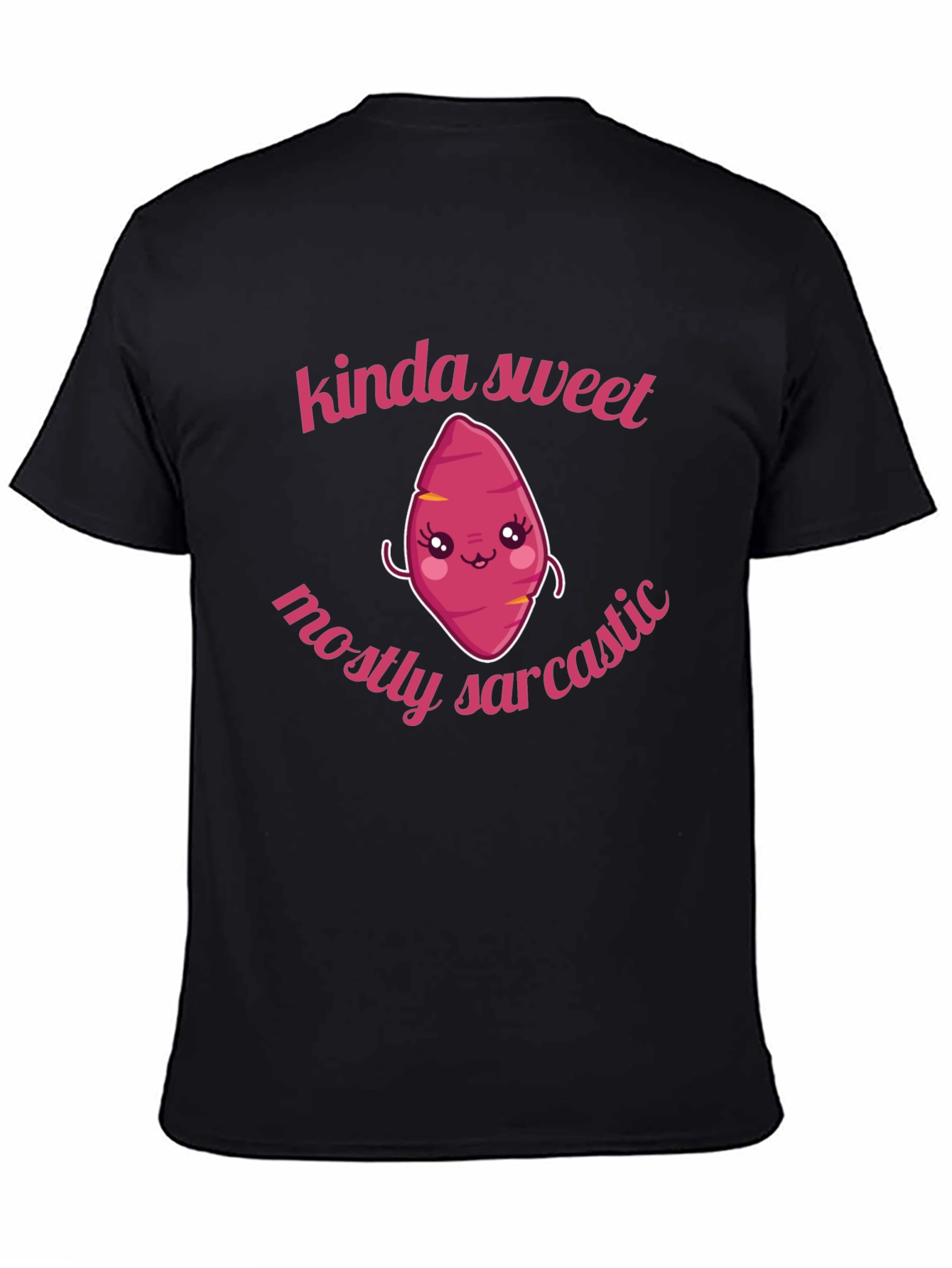Kinda Sweet Mostly Sarcastic Kawaii Sweet Potato T-Shirt