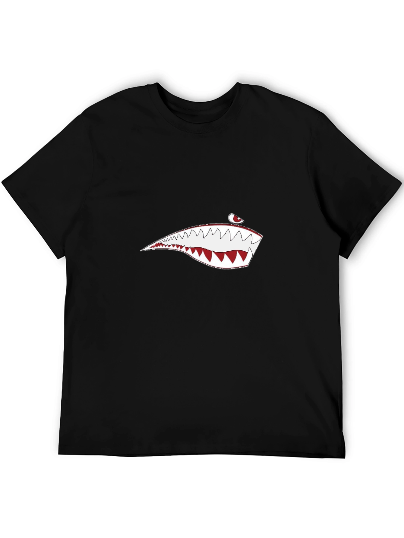 Shark Graphic Black T-Shirt