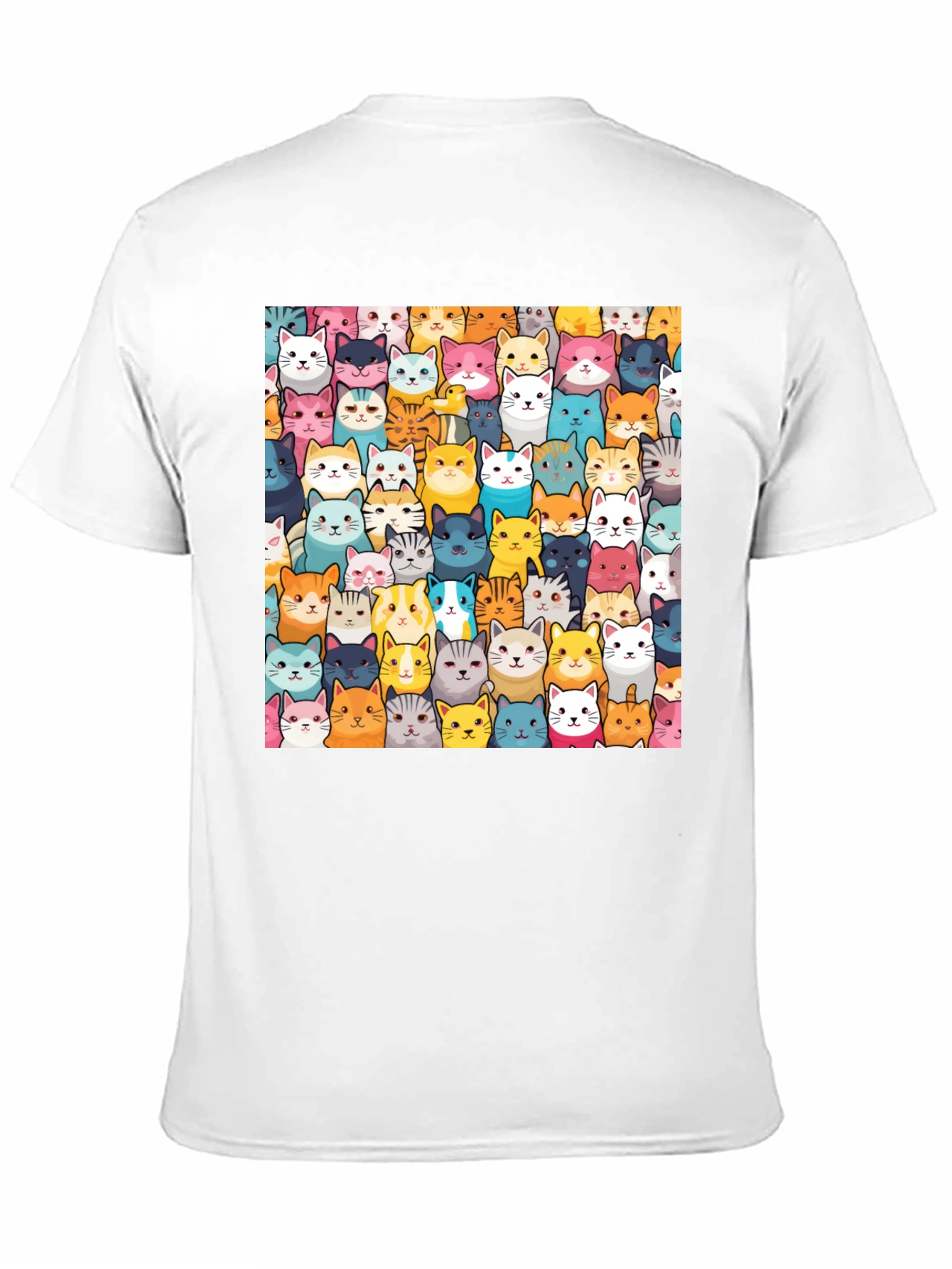 Fun Cat Faces T-Shirt - Unisex