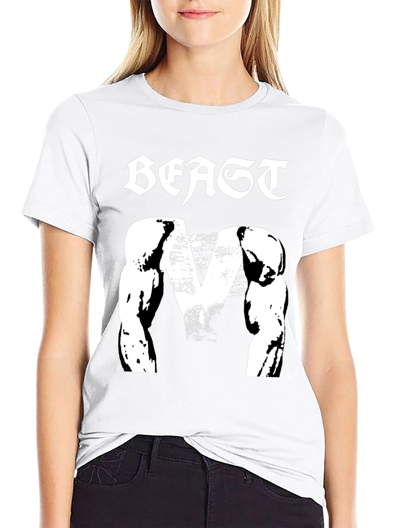 Beast Mode Black Graphic T-Shirt