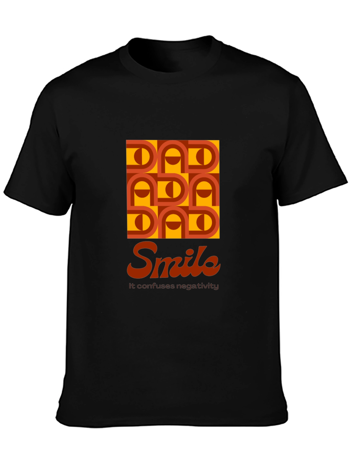 Dad Smile Graphic T-Shirt - Retro Style Soft Cotton