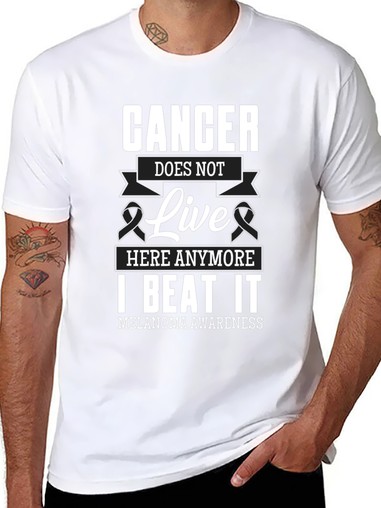 Cancer Awareness T-Shirt - I Beat It