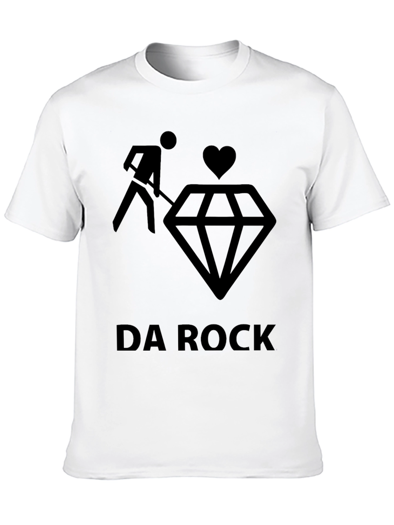 Da Rock Graphic T-Shirt - Black