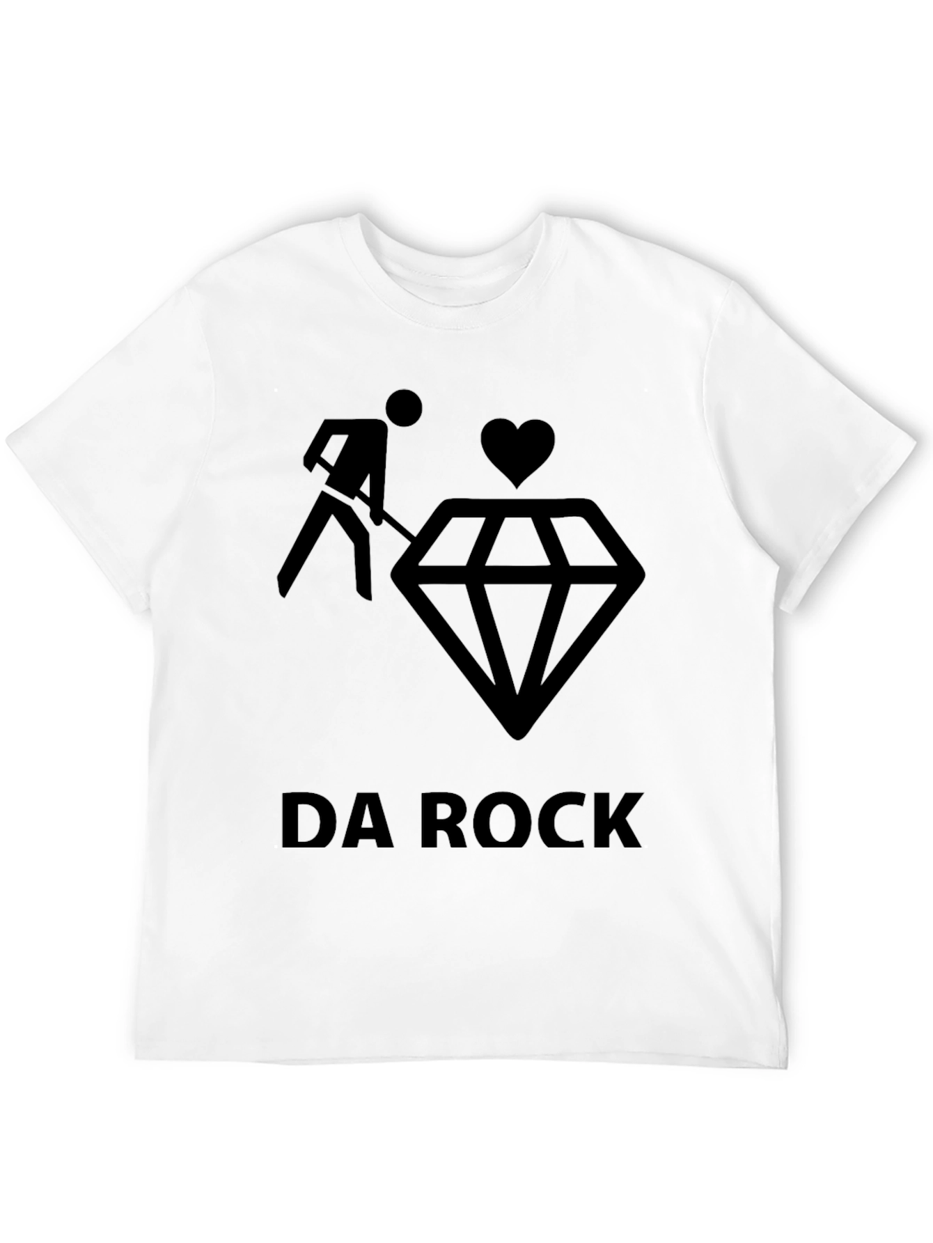 Da Rock Graphic T-Shirt - Black