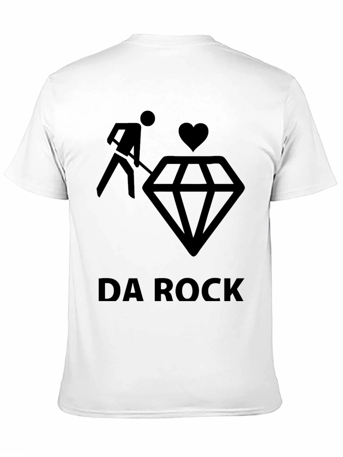 Da Rock Graphic T-Shirt - Black