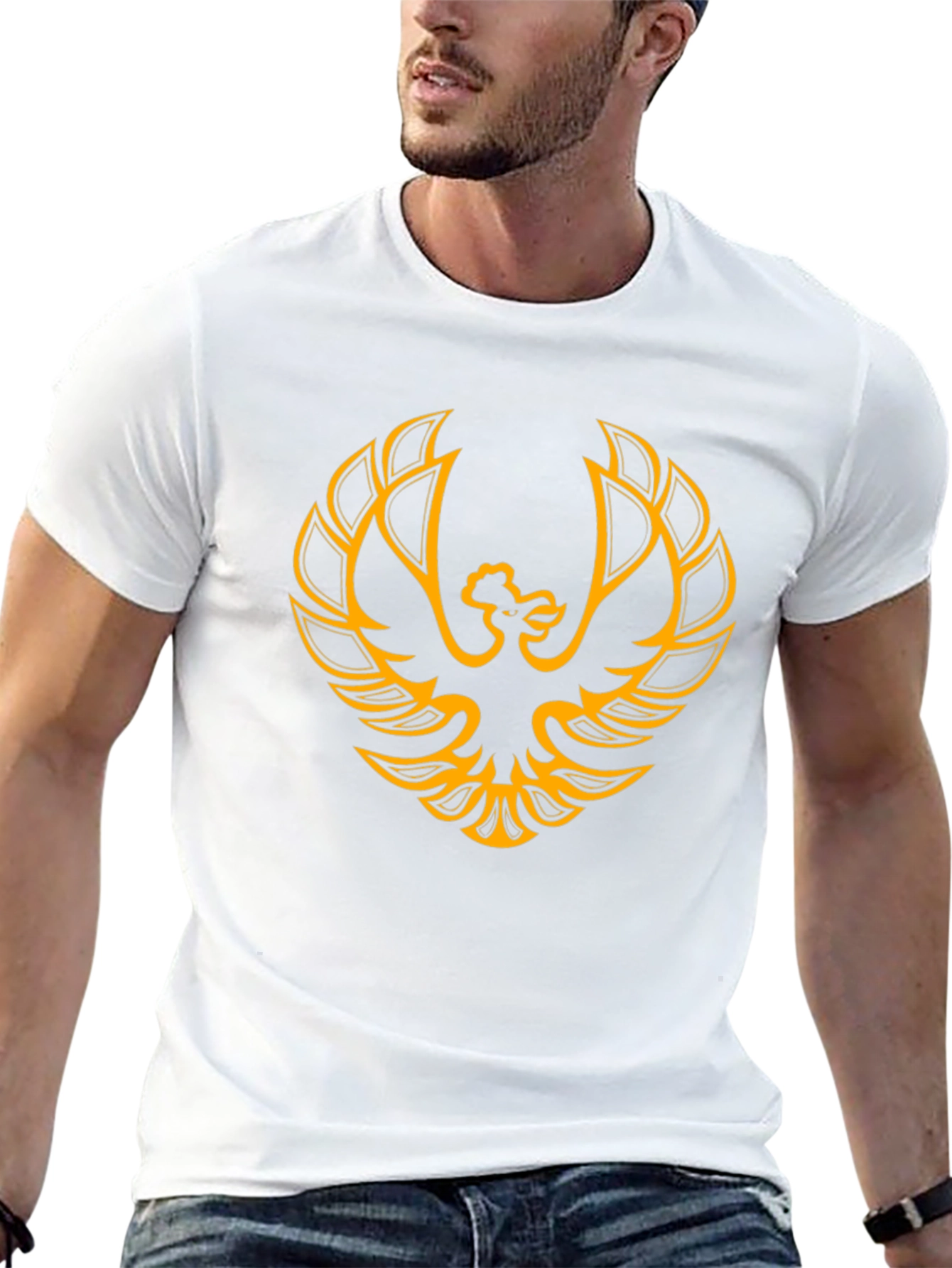 Phoenix Graphic Tee - Bold Black Shirt