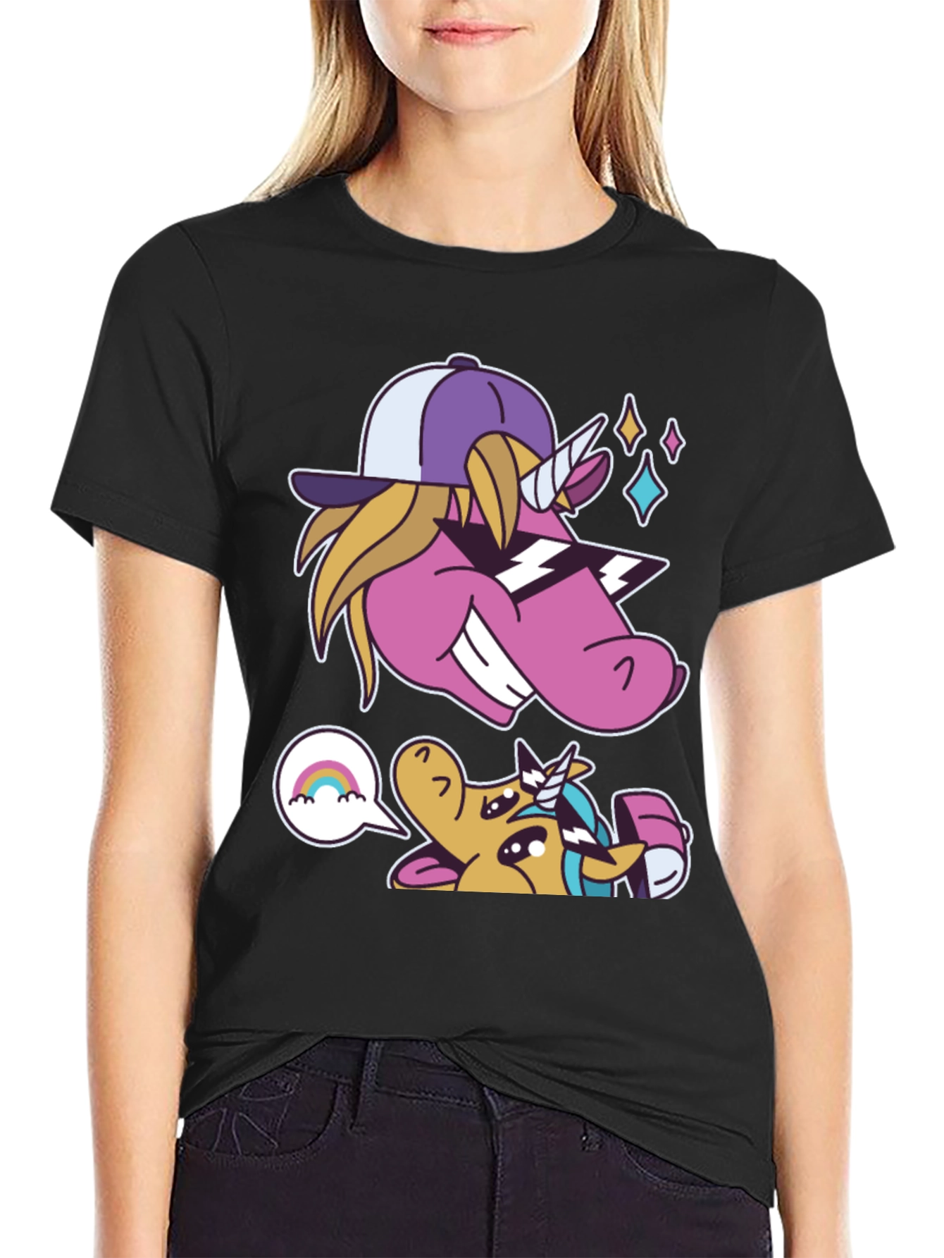 Cool Unicorn Graphic Tee