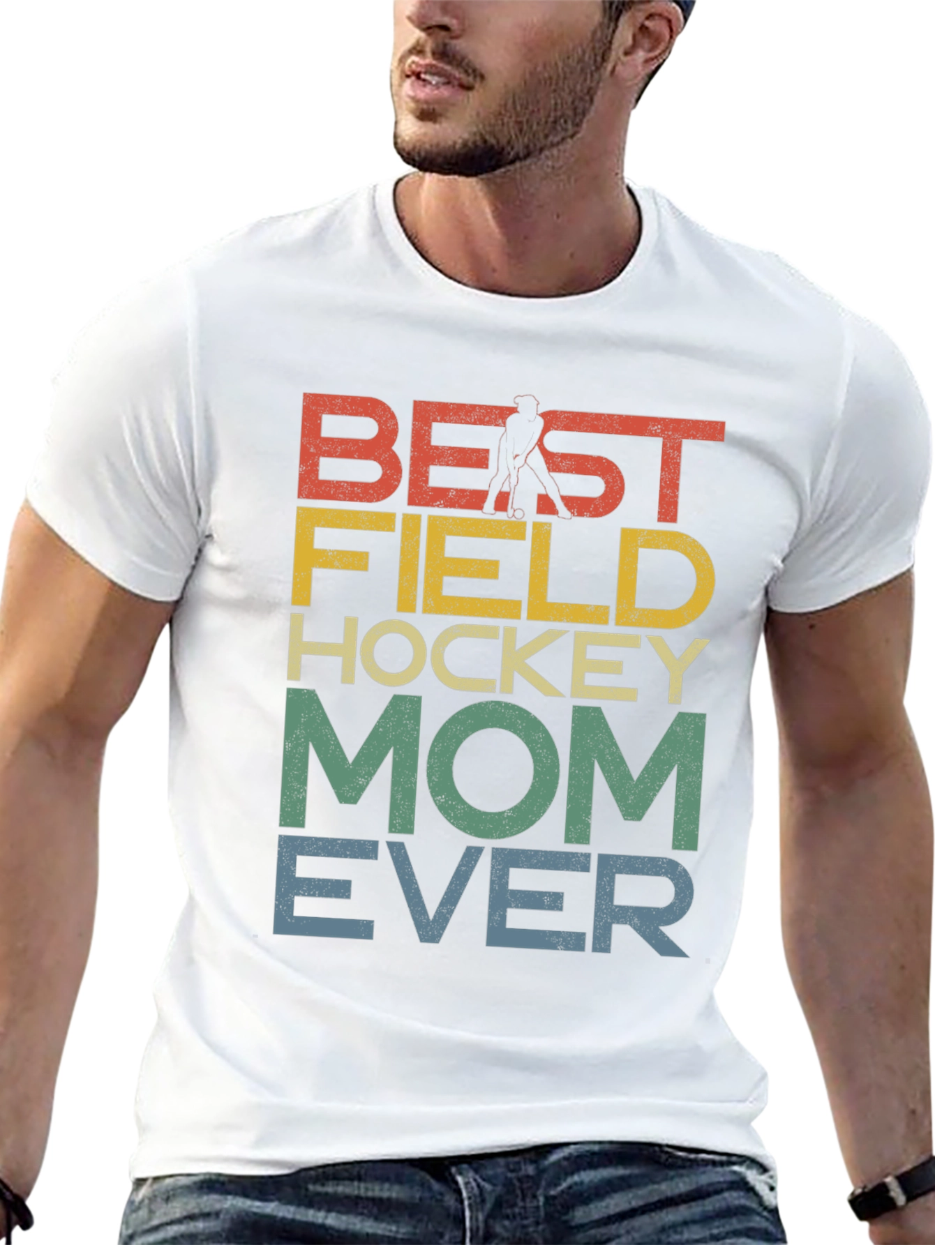 Best Field Hockey Mom Ever Graphic Tee