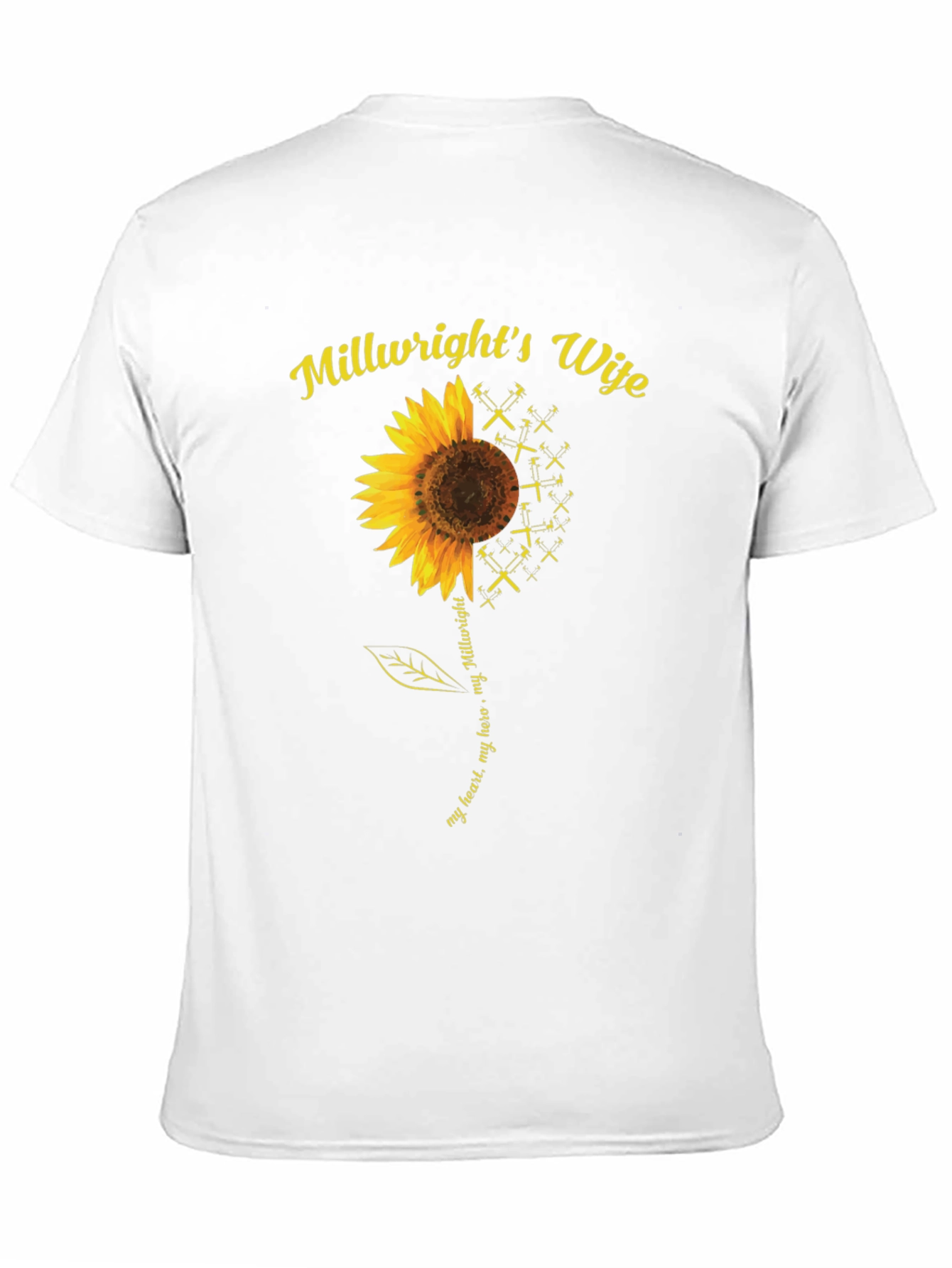 Millwrights Wife Sunflower Graphic Tee