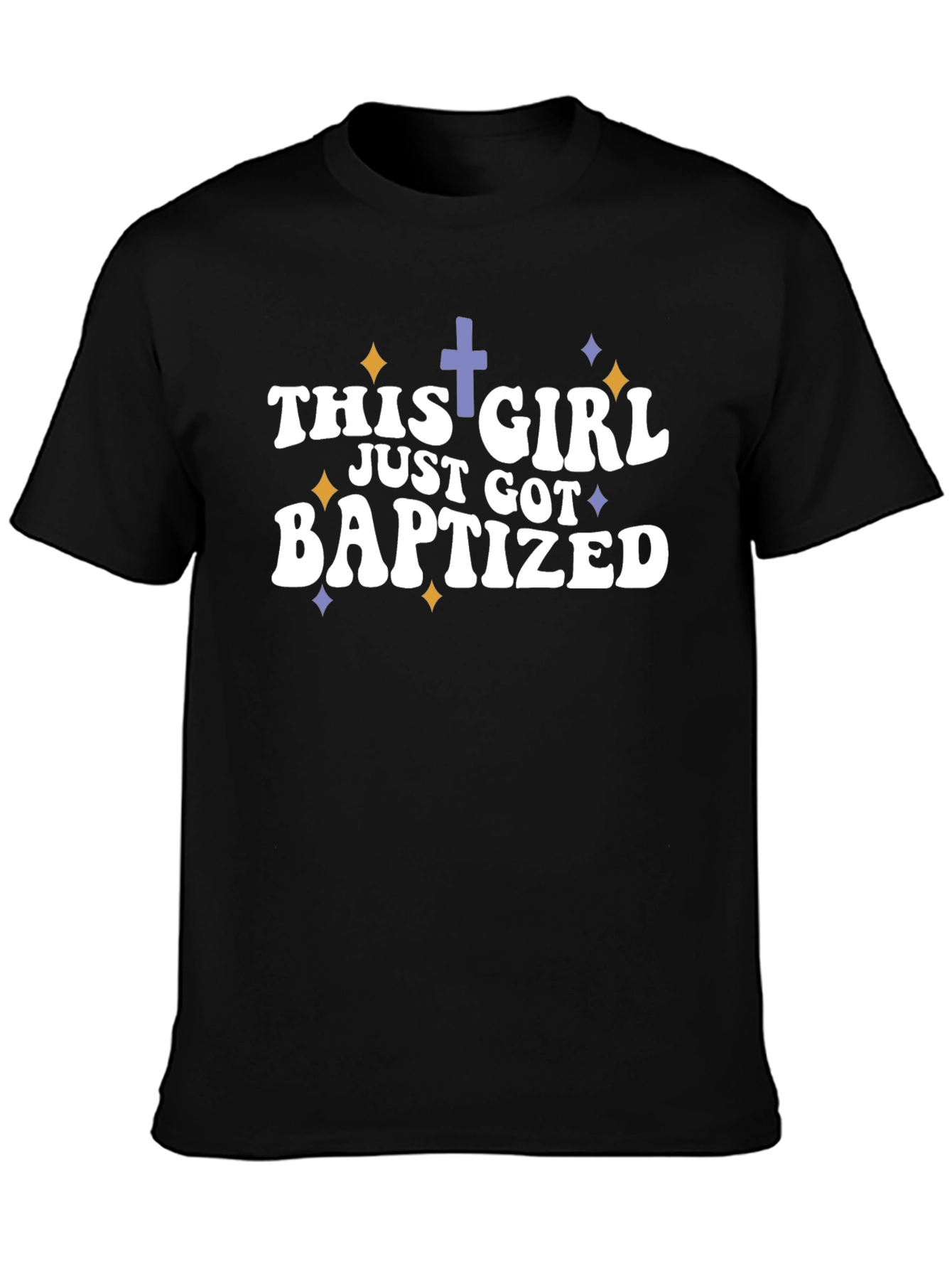 Baptized Girl T-Shirt - Religious Celebration Tee