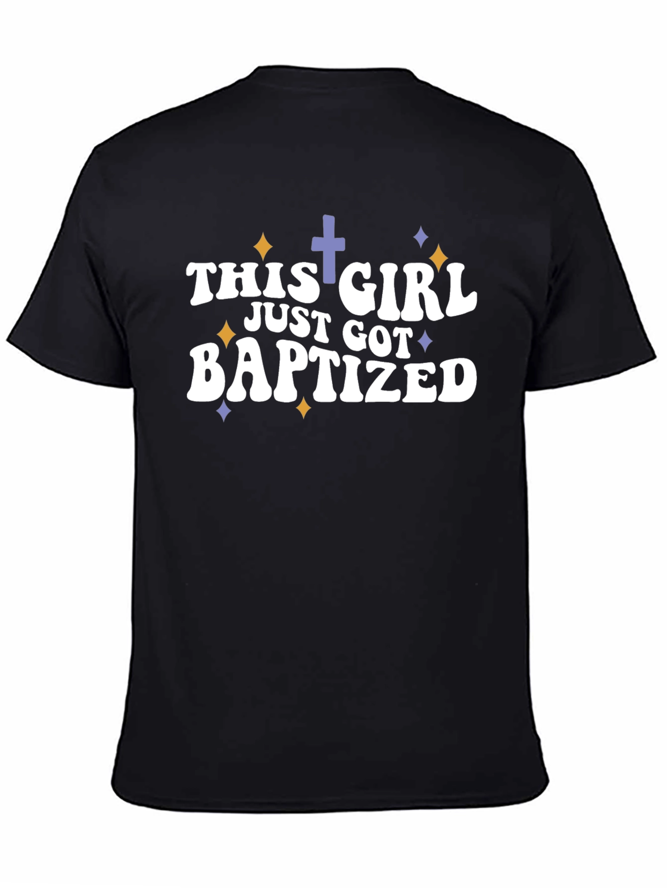 Baptized Girl T-Shirt - Religious Celebration Tee