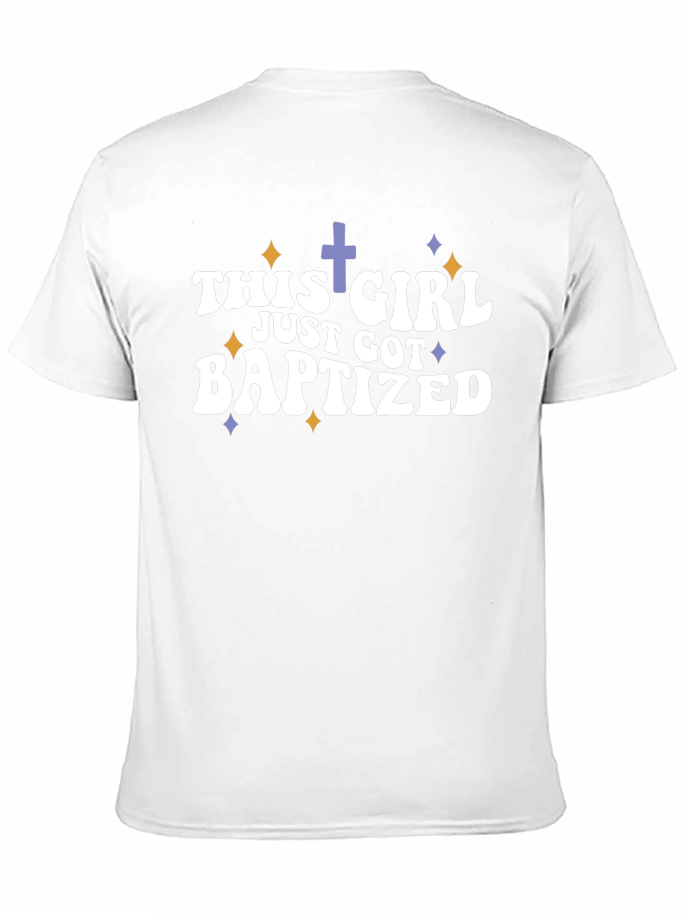 Baptized Girl T-Shirt - Religious Celebration Tee