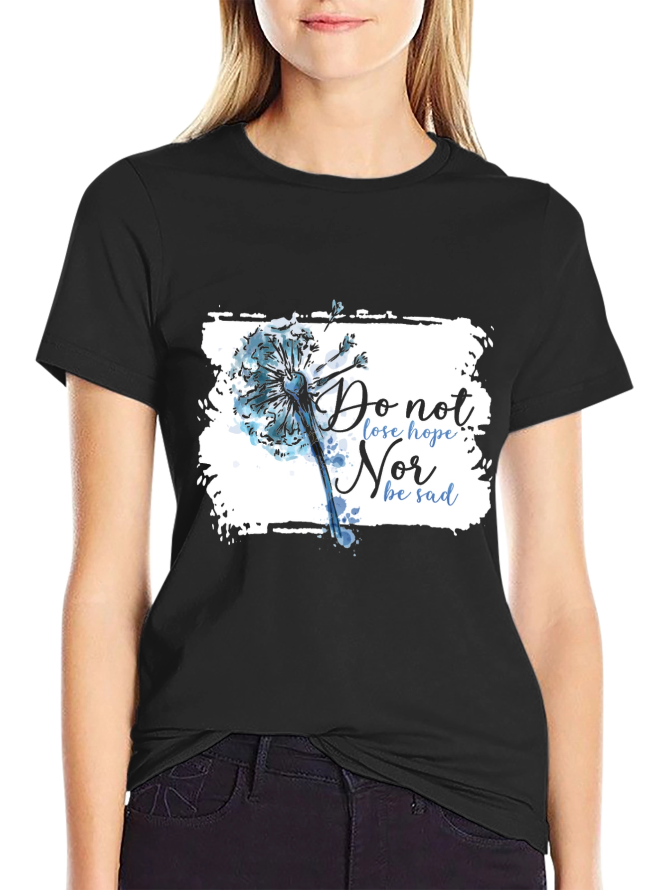 Do Not Lose Hope Dandelion Graphic T-Shirt
