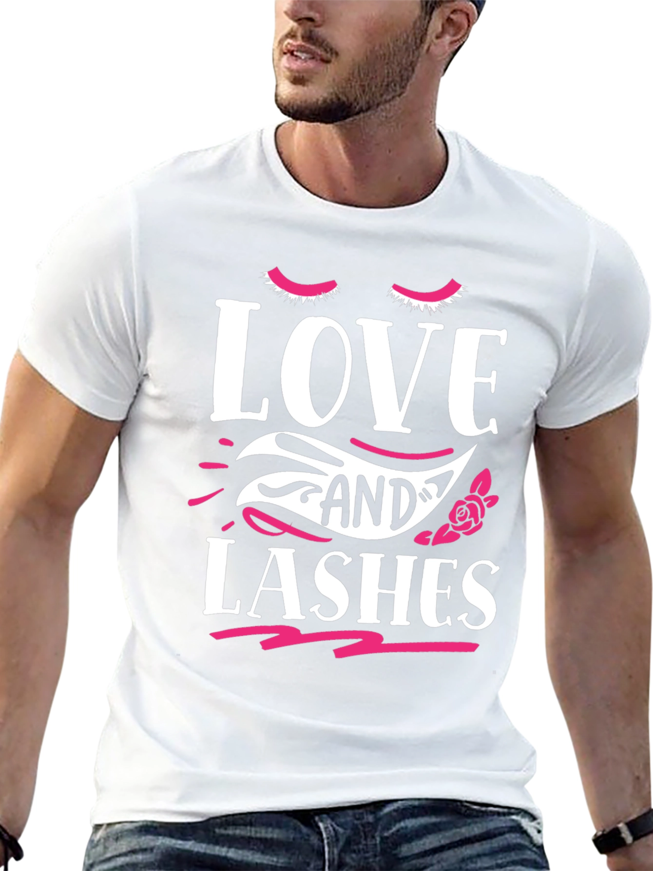 Love and Lashes Graphic Tee