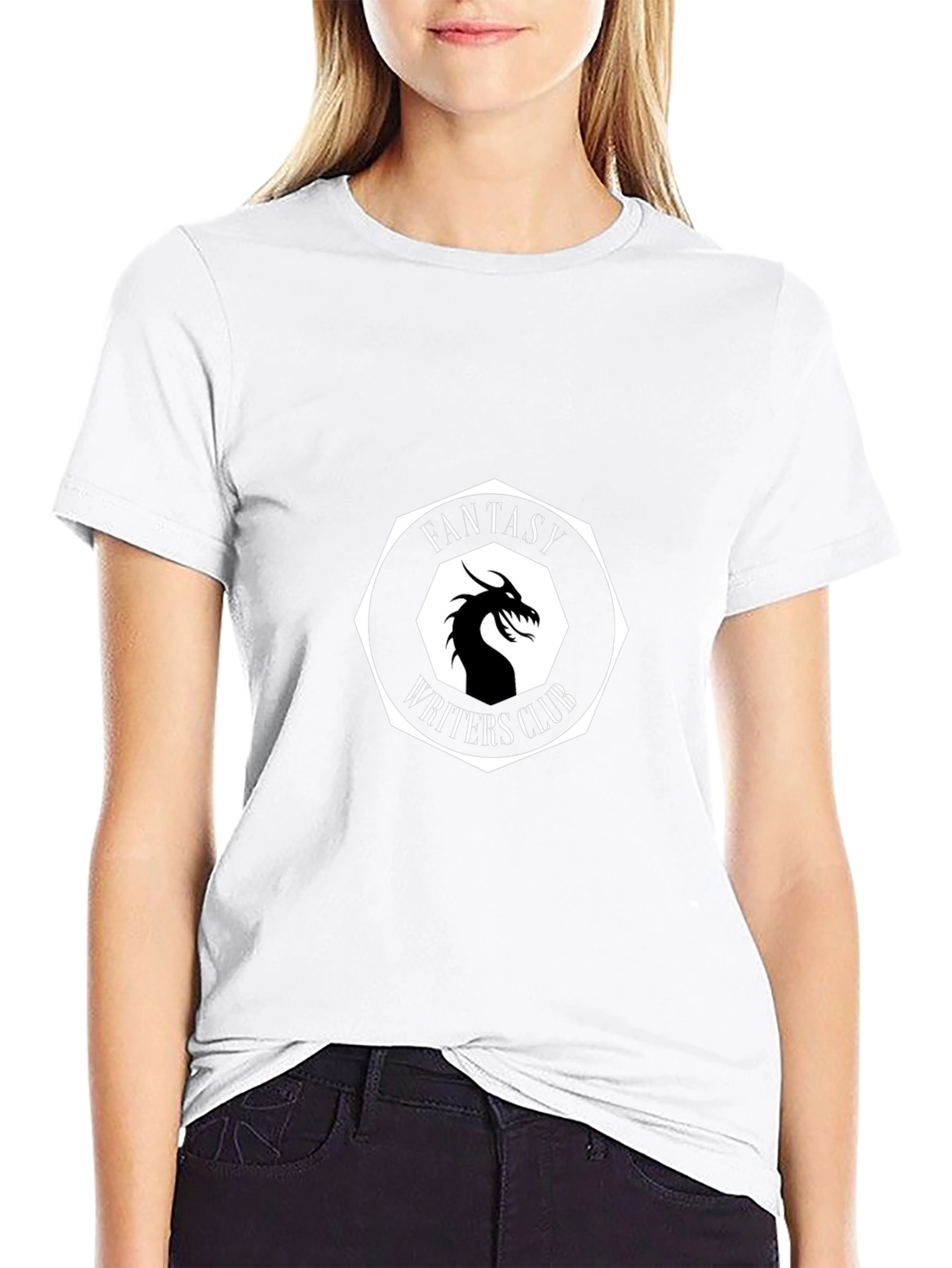Fantasy Writers Club Black T-Shirt