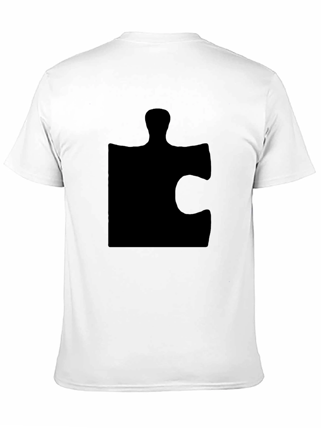 Puzzle Piece Graphic T-Shirt - Autism Awareness Tee