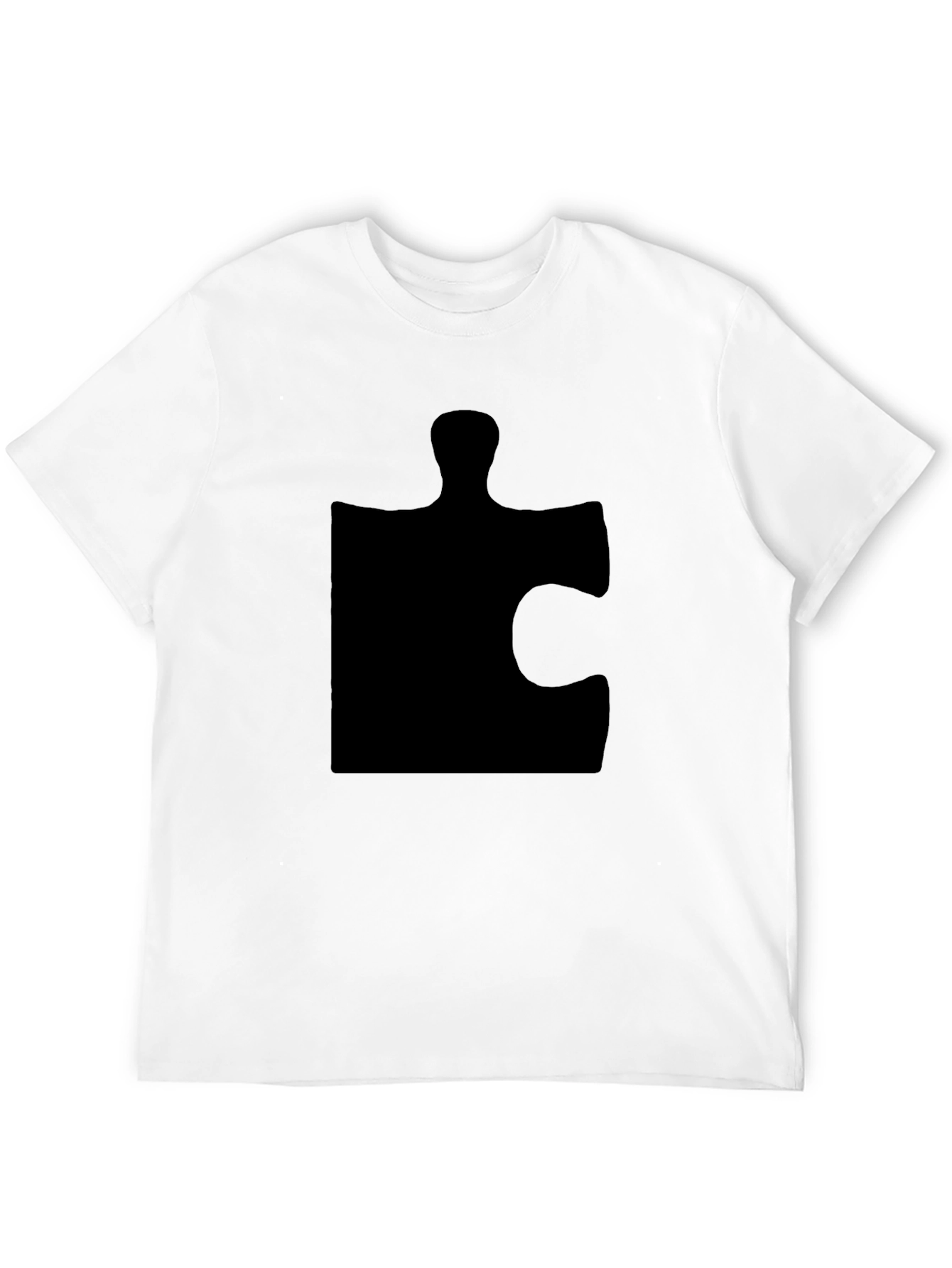 Puzzle Piece Graphic T-Shirt - Autism Awareness Tee