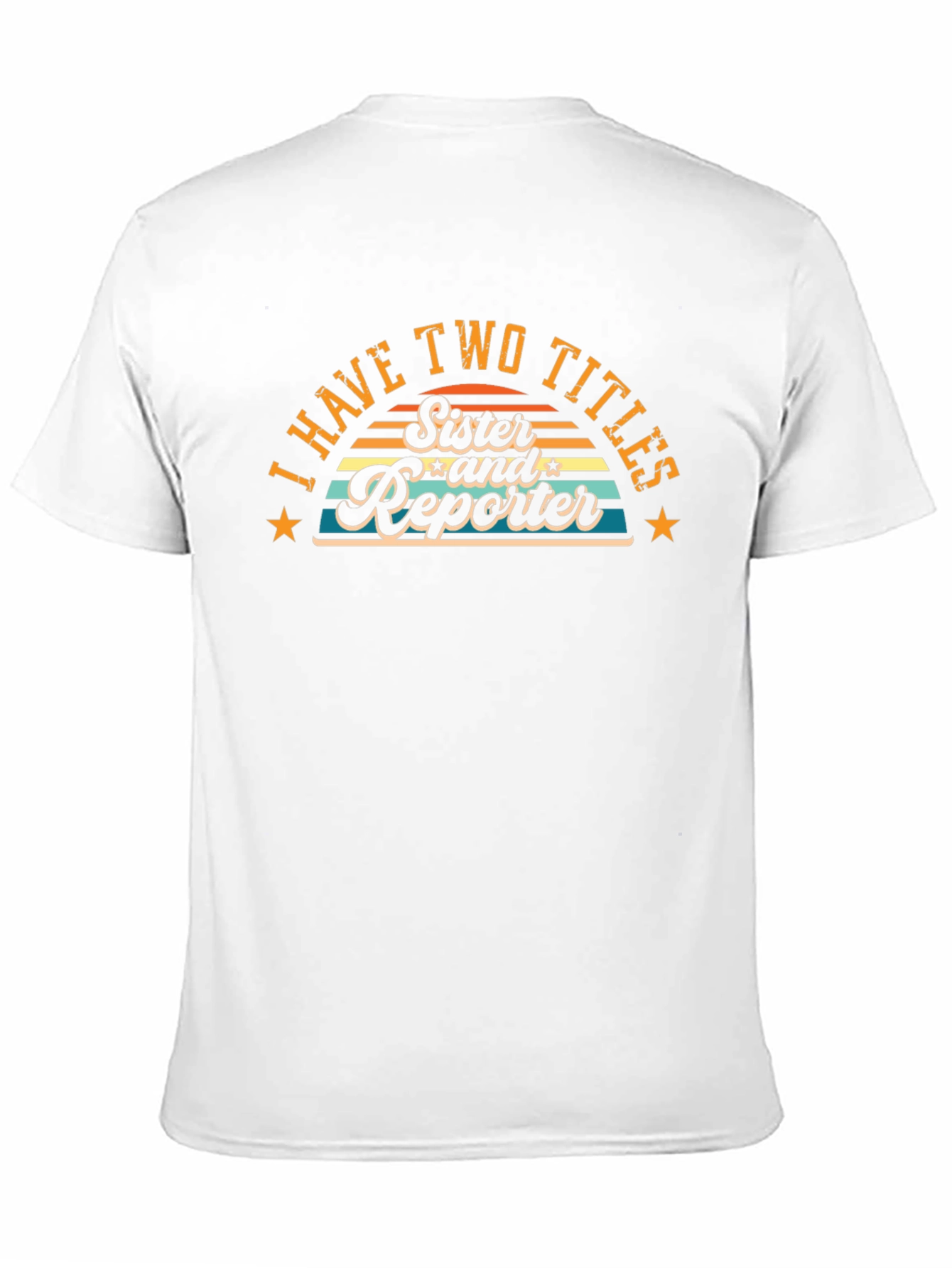 Sister & Reporter Retro T-Shirt