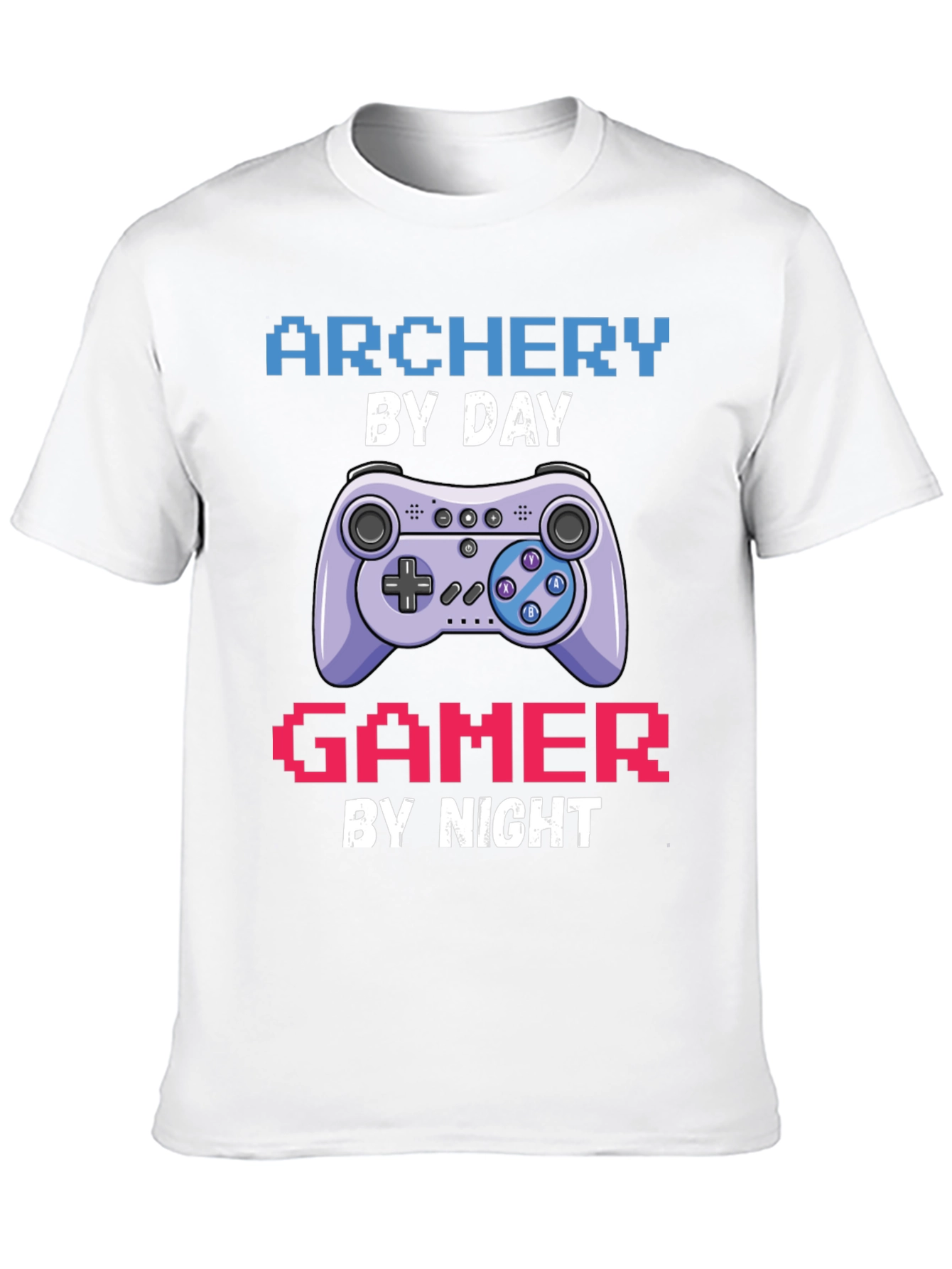 Archery by Day Gamer by Night T-Shirt