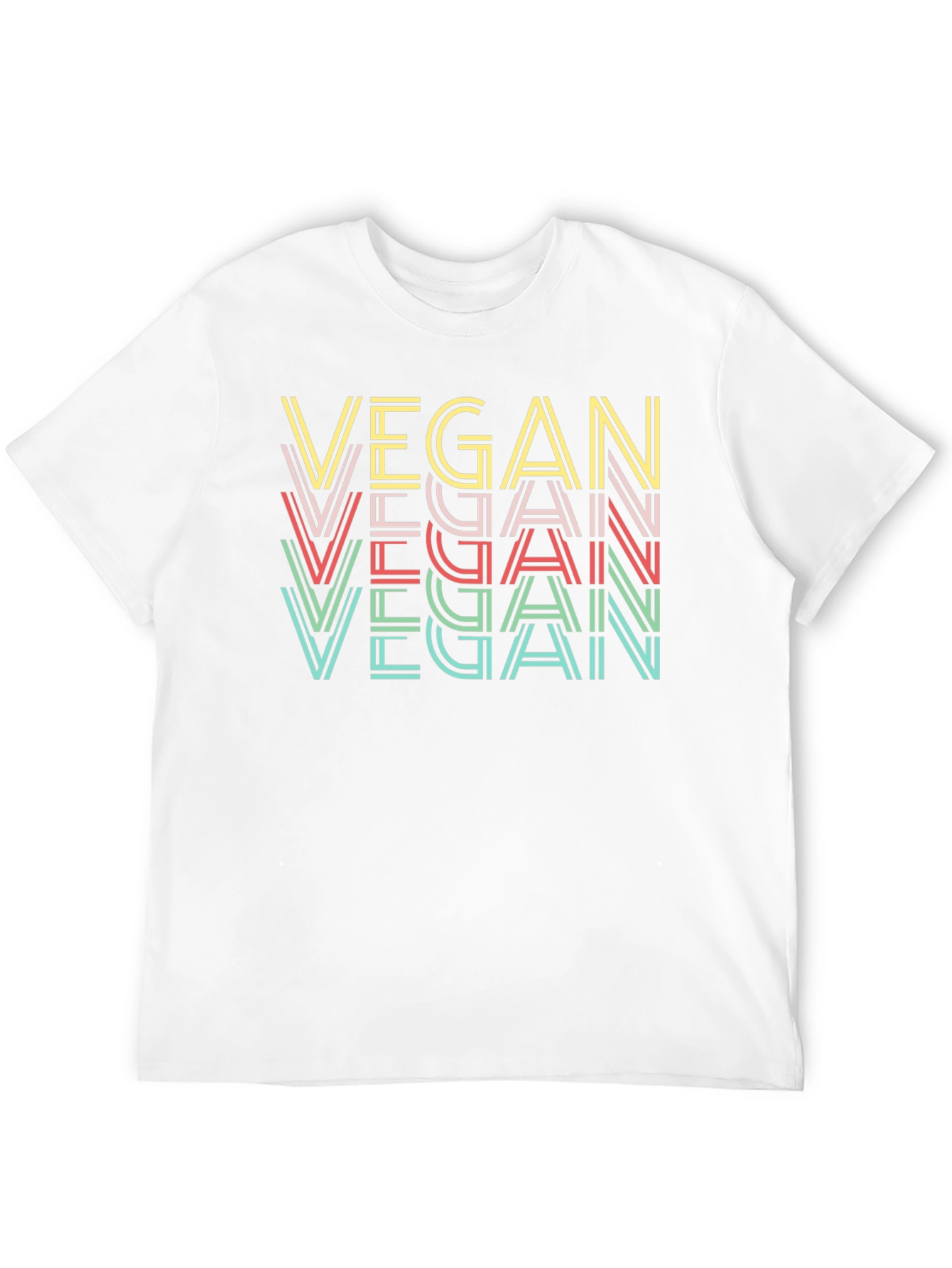 Vegan Retro Graphic T-Shirt