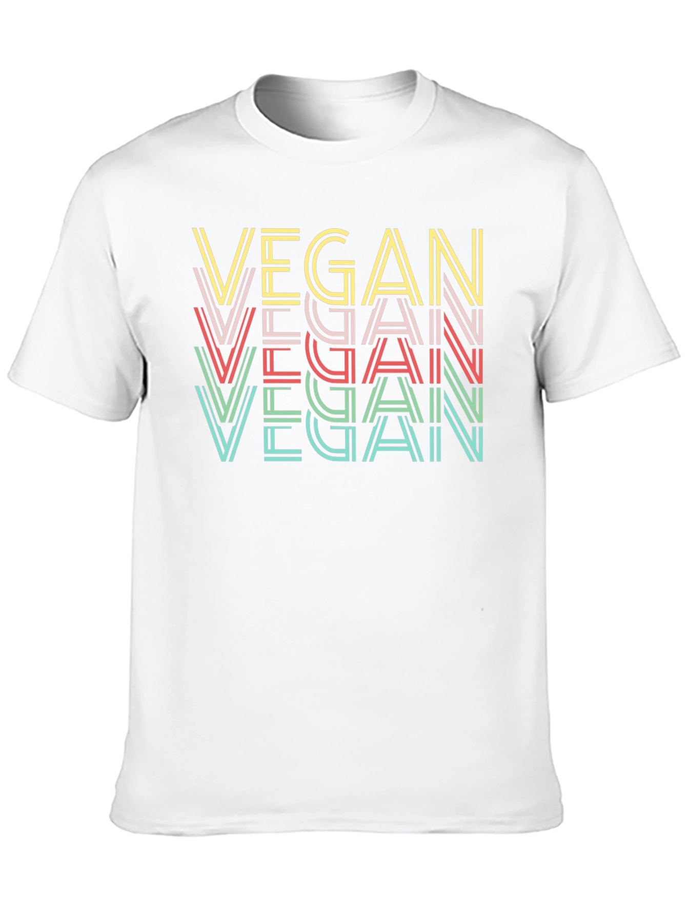 Vegan Retro Graphic T-Shirt
