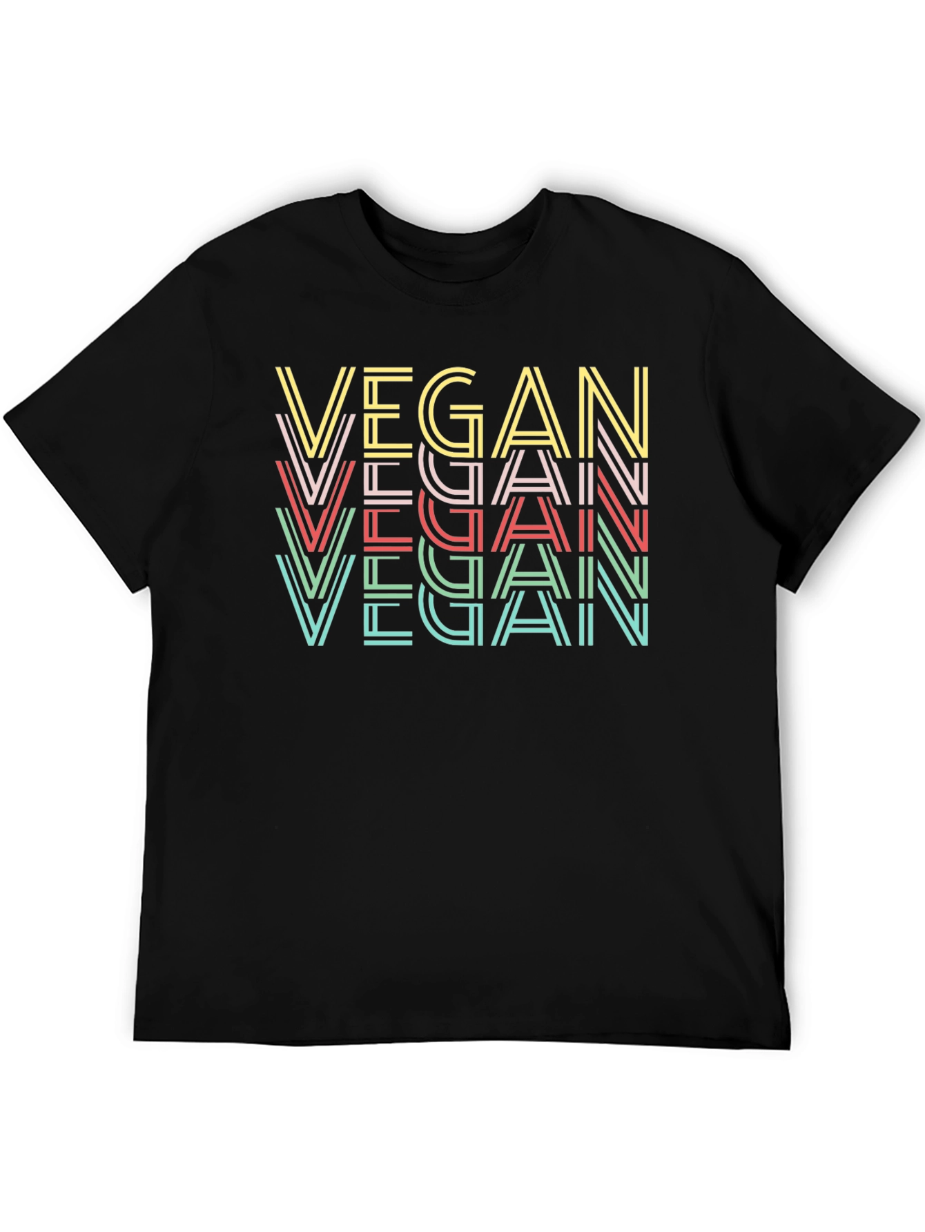 Vegan Retro Graphic T-Shirt