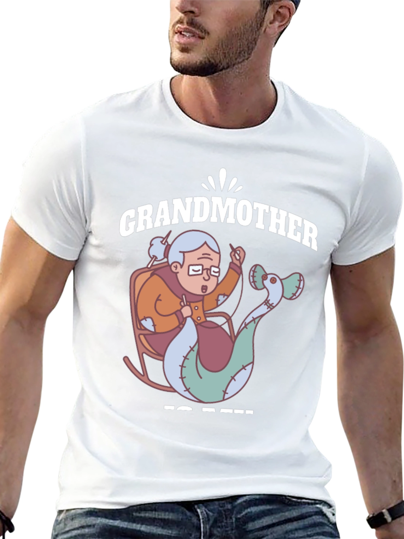 Grandmother Knits Mermaid T-Shirt