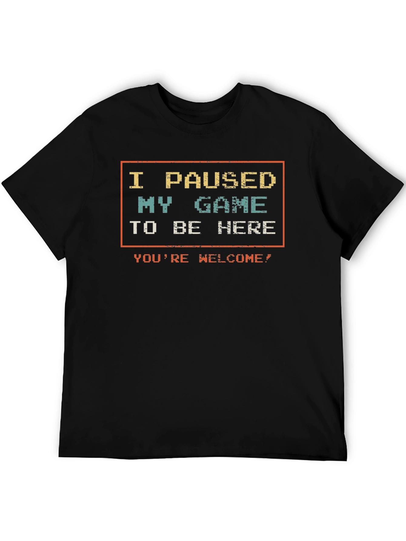 I Paused My Game T-Shirt - Gamer Tee