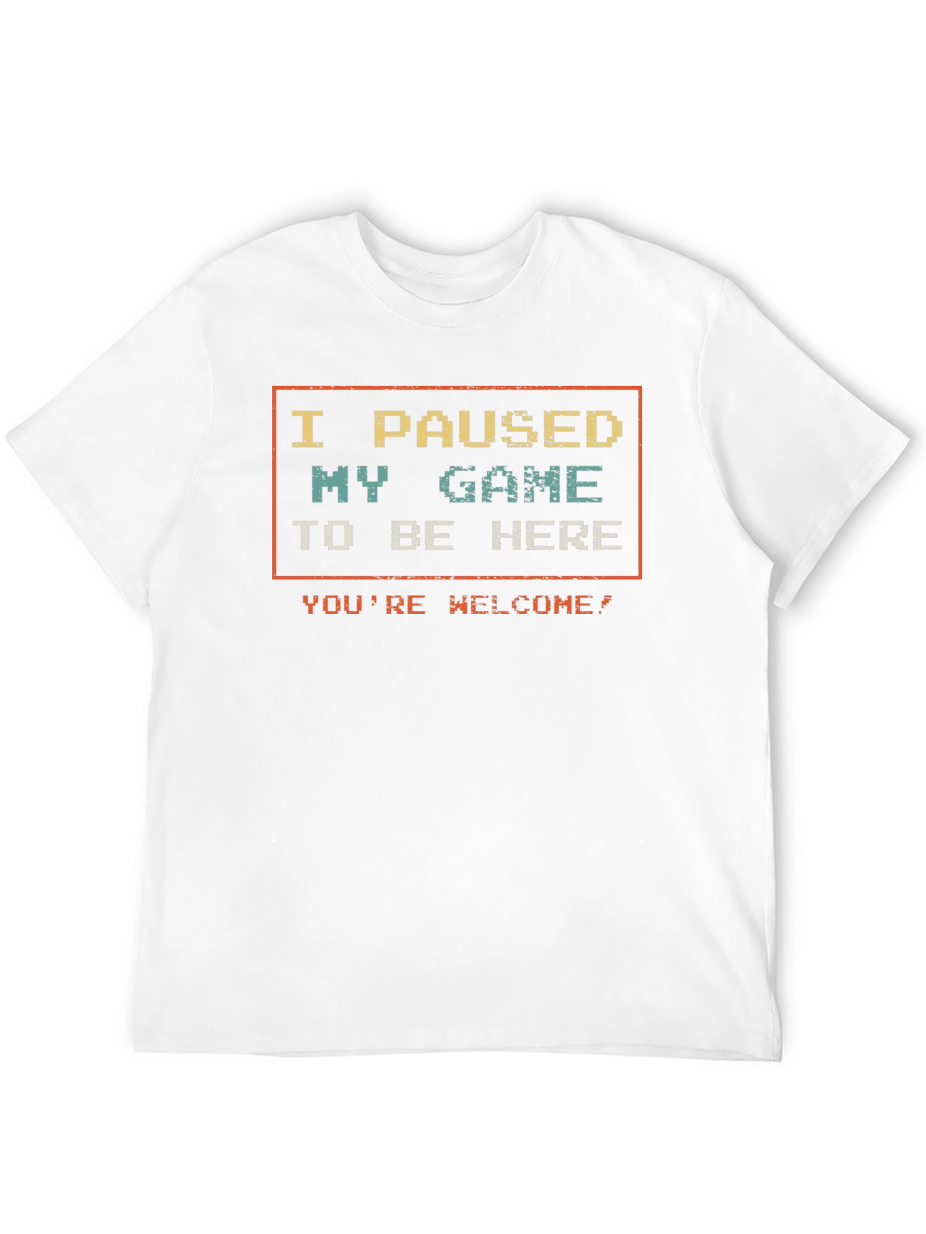 I Paused My Game T-Shirt - Gamer Tee