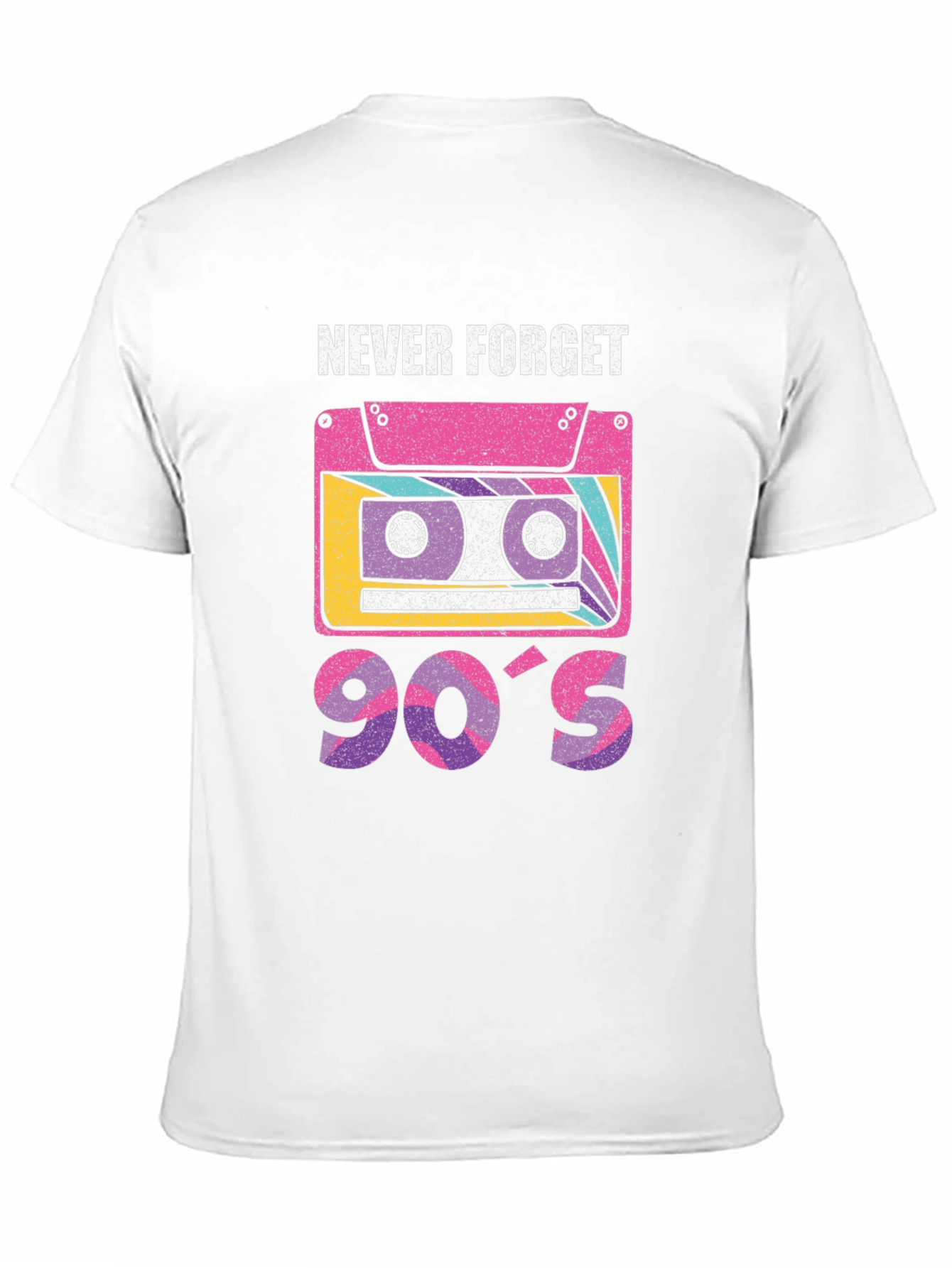 Never Forget 90s Retro Cassette T-Shirt