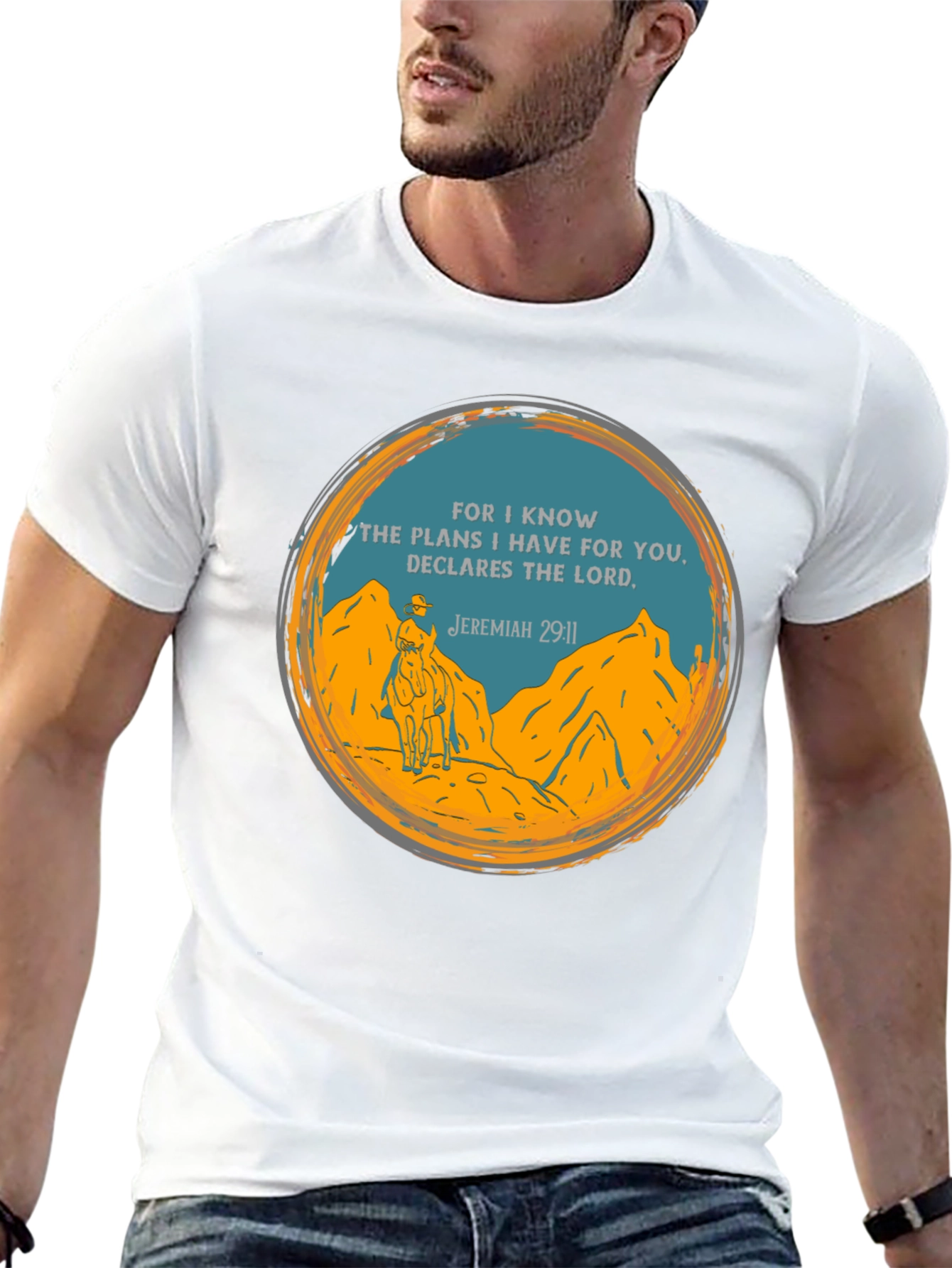 Inspirational Jeremiah 29:11 Graphic Tee