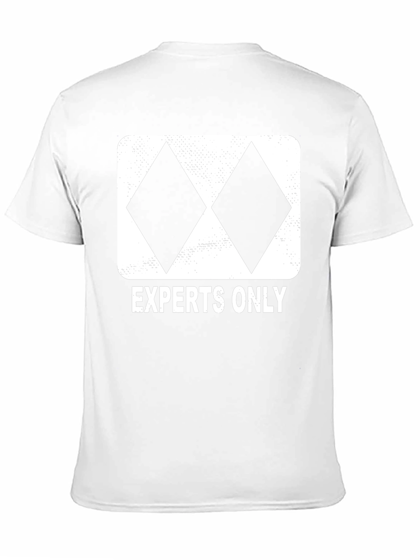 Experts Only Double Black Diamond Ski T-Shirt