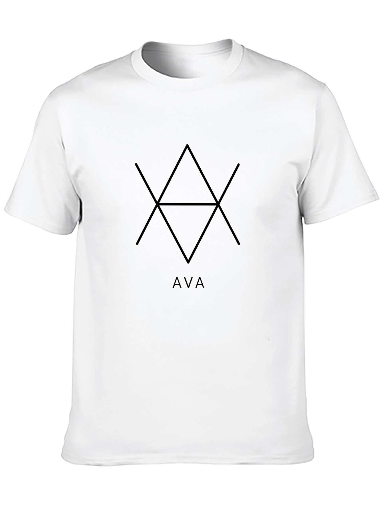 Modern Geometric Graphic T-Shirt
