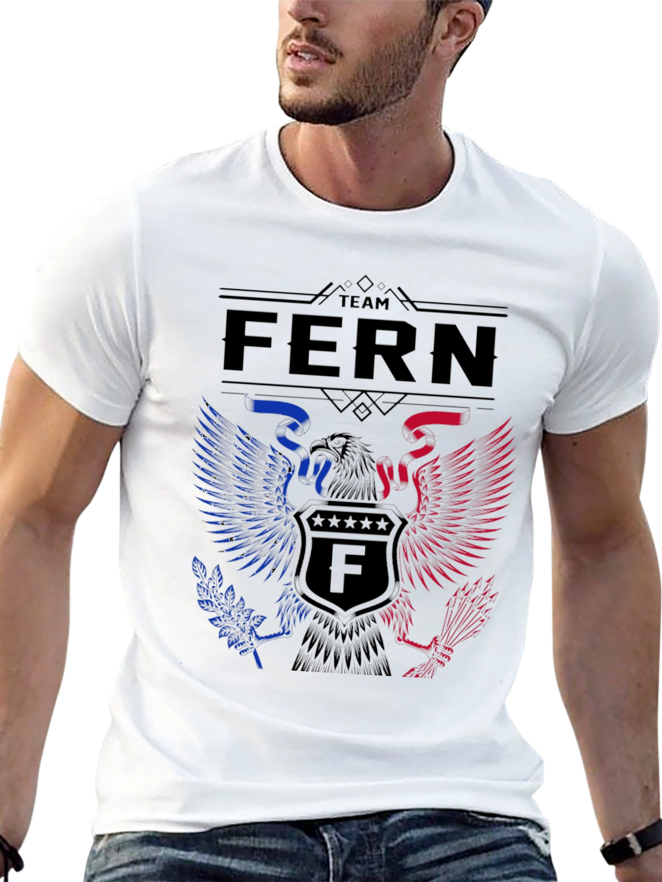 Team Fern Patriotic Eagle T-Shirt