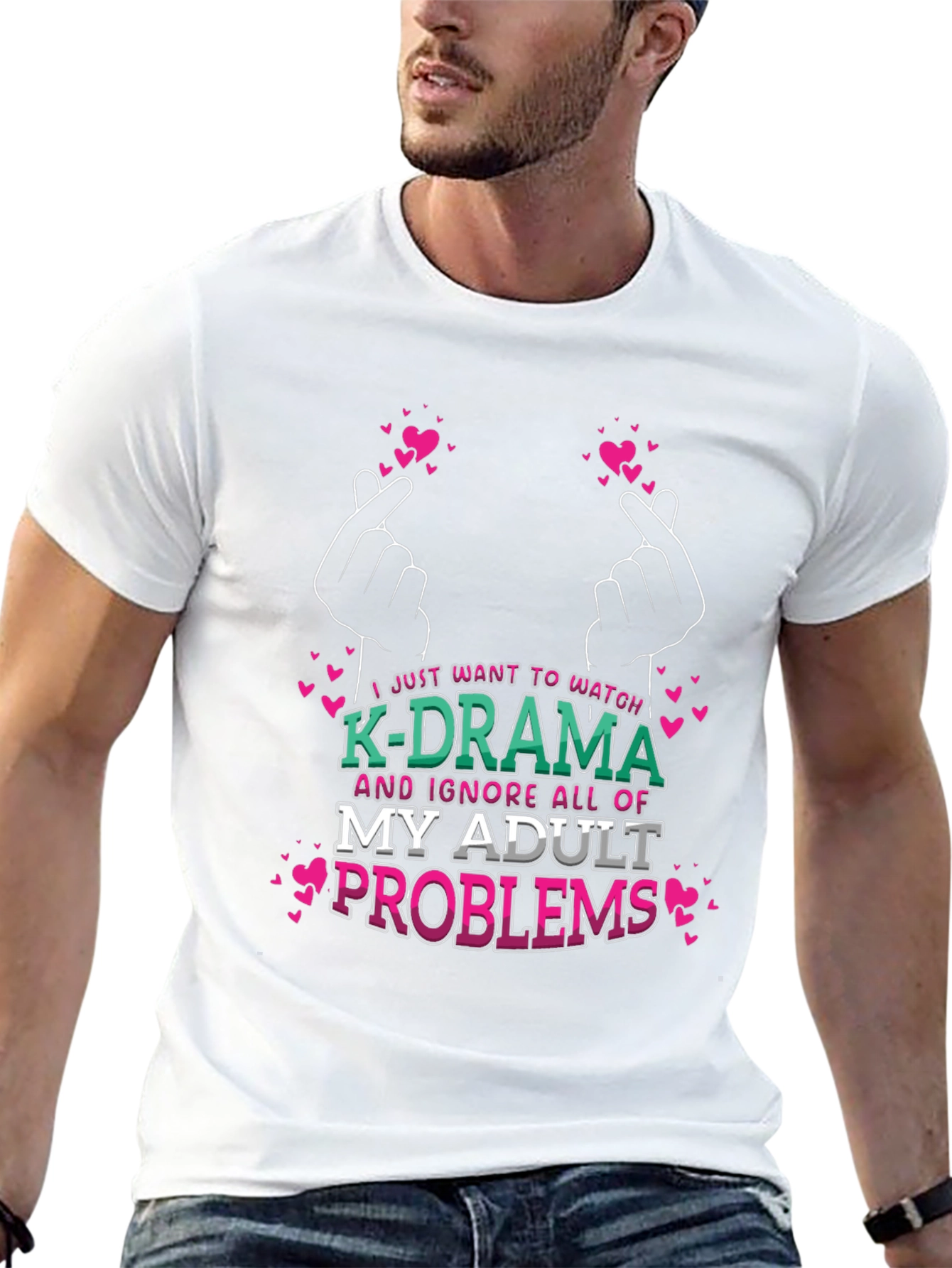 K-Drama Adult Problems T-Shirt